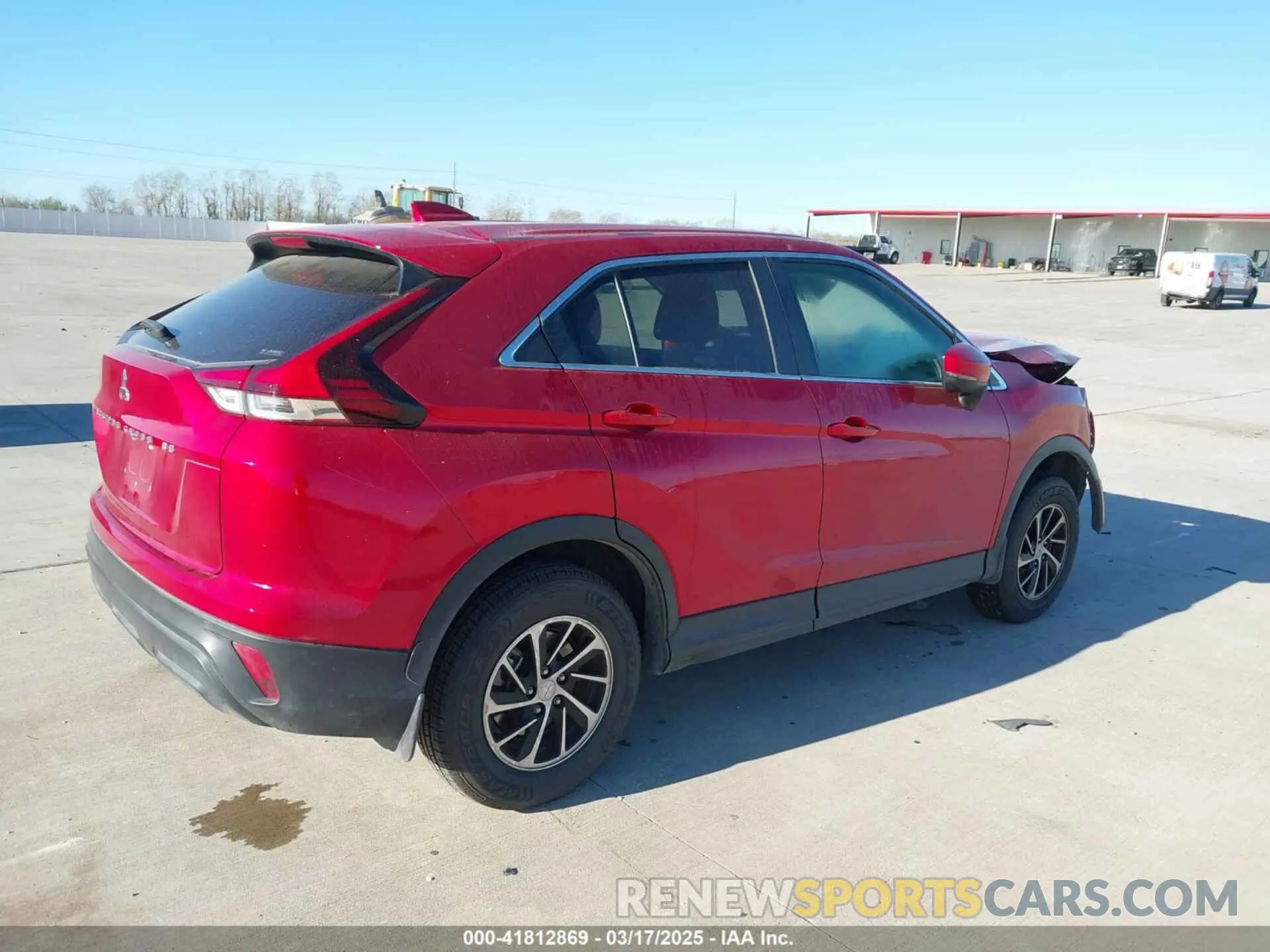 4 Photograph of a damaged car JA4ATUAA1RZ001171 MITSUBISHI ECLIPSE CROSS 2024
