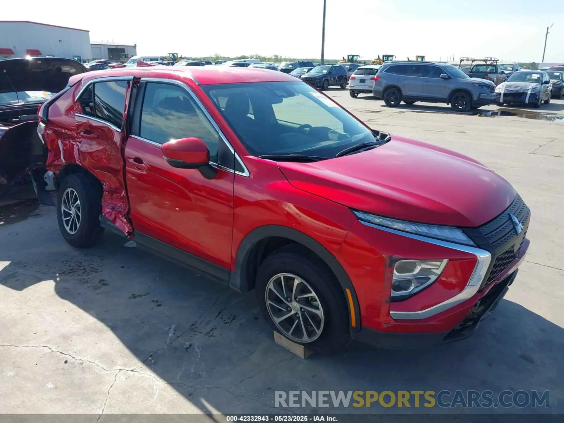 1 Photograph of a damaged car JA4ATUAA9RZ001094 MITSUBISHI ECLIPSE CROSS 2024