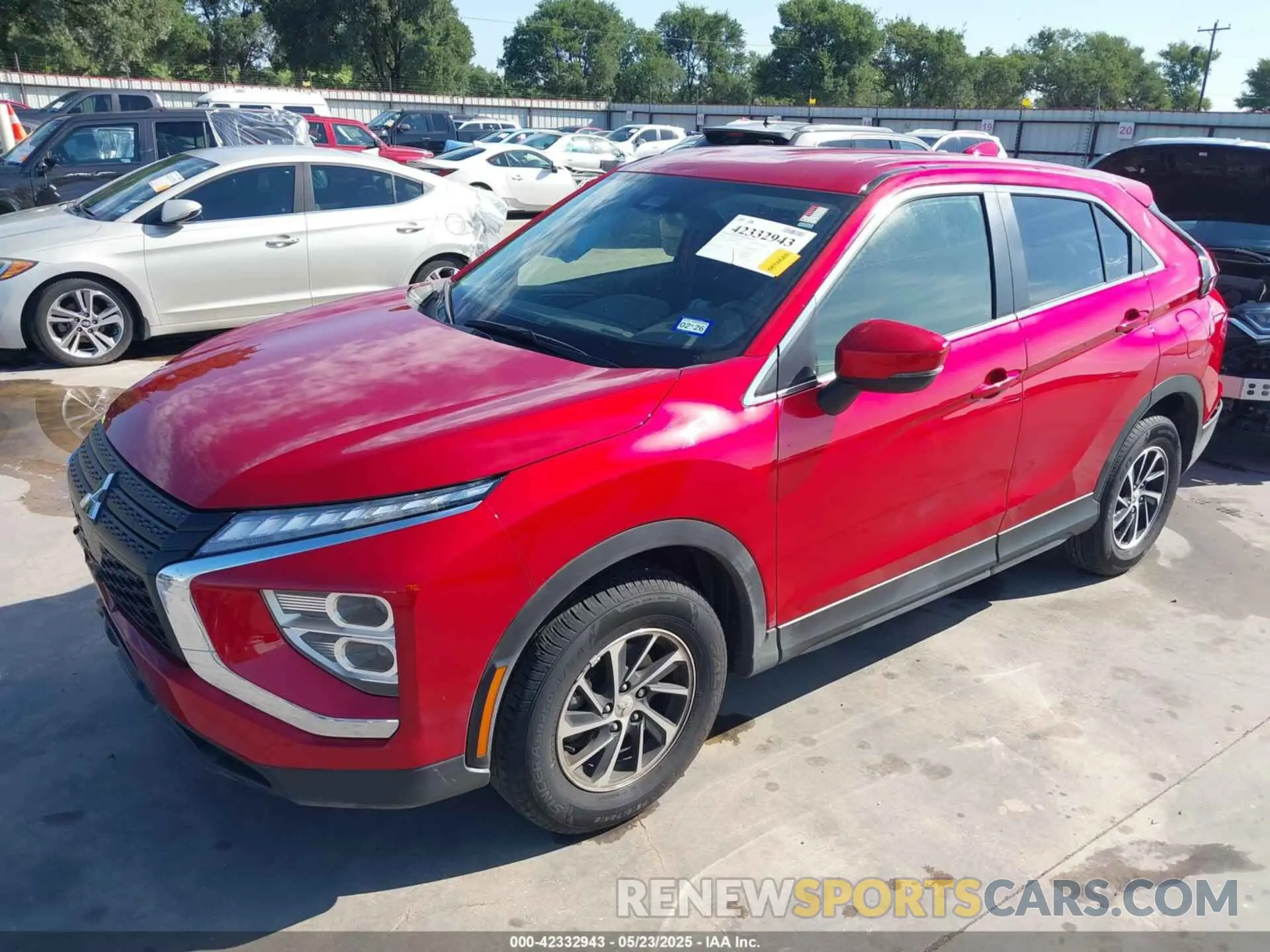 2 Photograph of a damaged car JA4ATUAA9RZ001094 MITSUBISHI ECLIPSE CROSS 2024