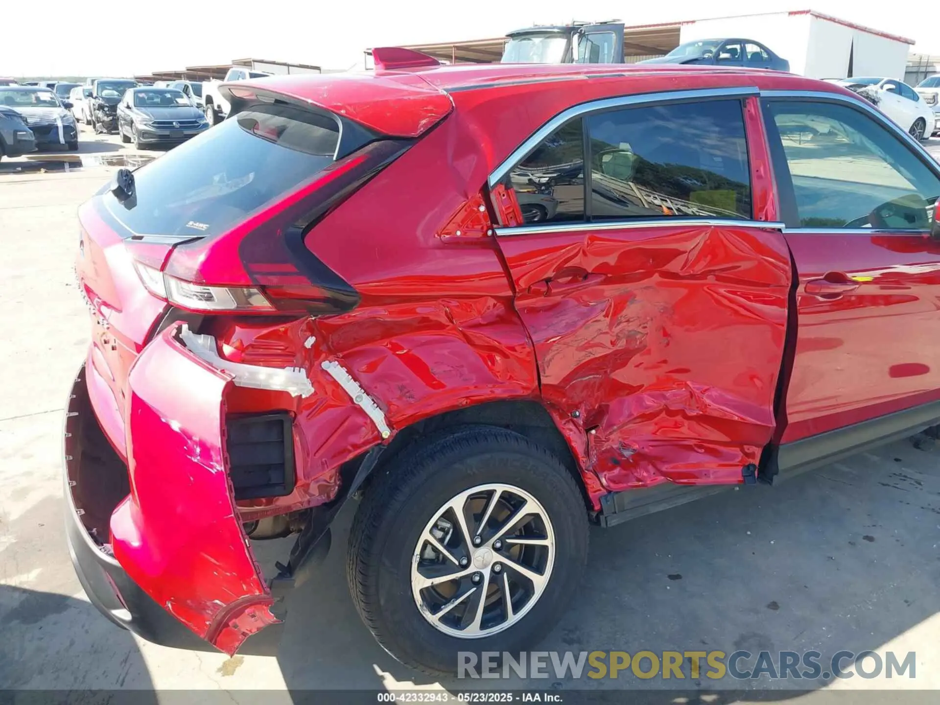 6 Photograph of a damaged car JA4ATUAA9RZ001094 MITSUBISHI ECLIPSE CROSS 2024