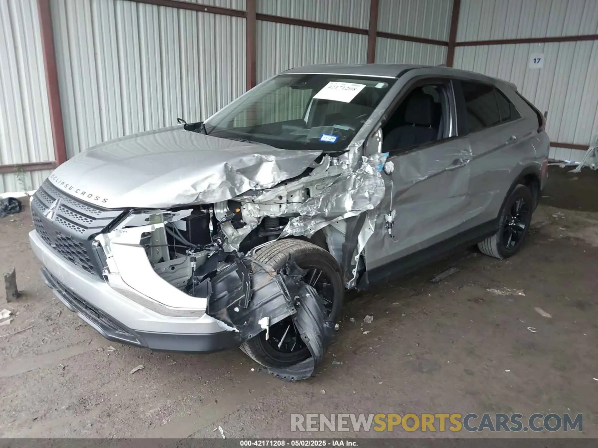 2 Photograph of a damaged car JA4ATVAA0RZ073419 MITSUBISHI ECLIPSE CROSS 2024