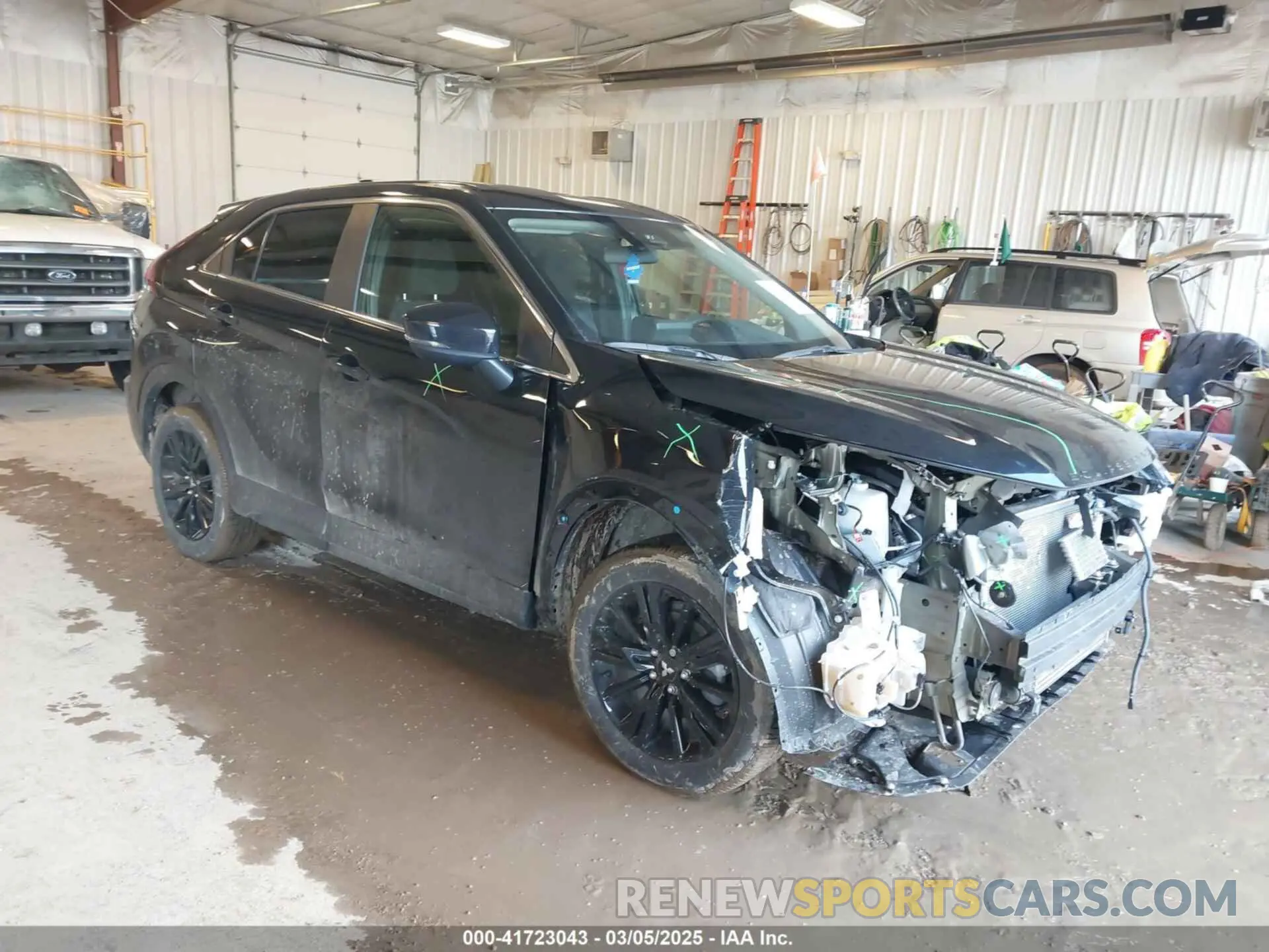1 Photograph of a damaged car JA4ATVAA2RZ013156 MITSUBISHI ECLIPSE CROSS 2024