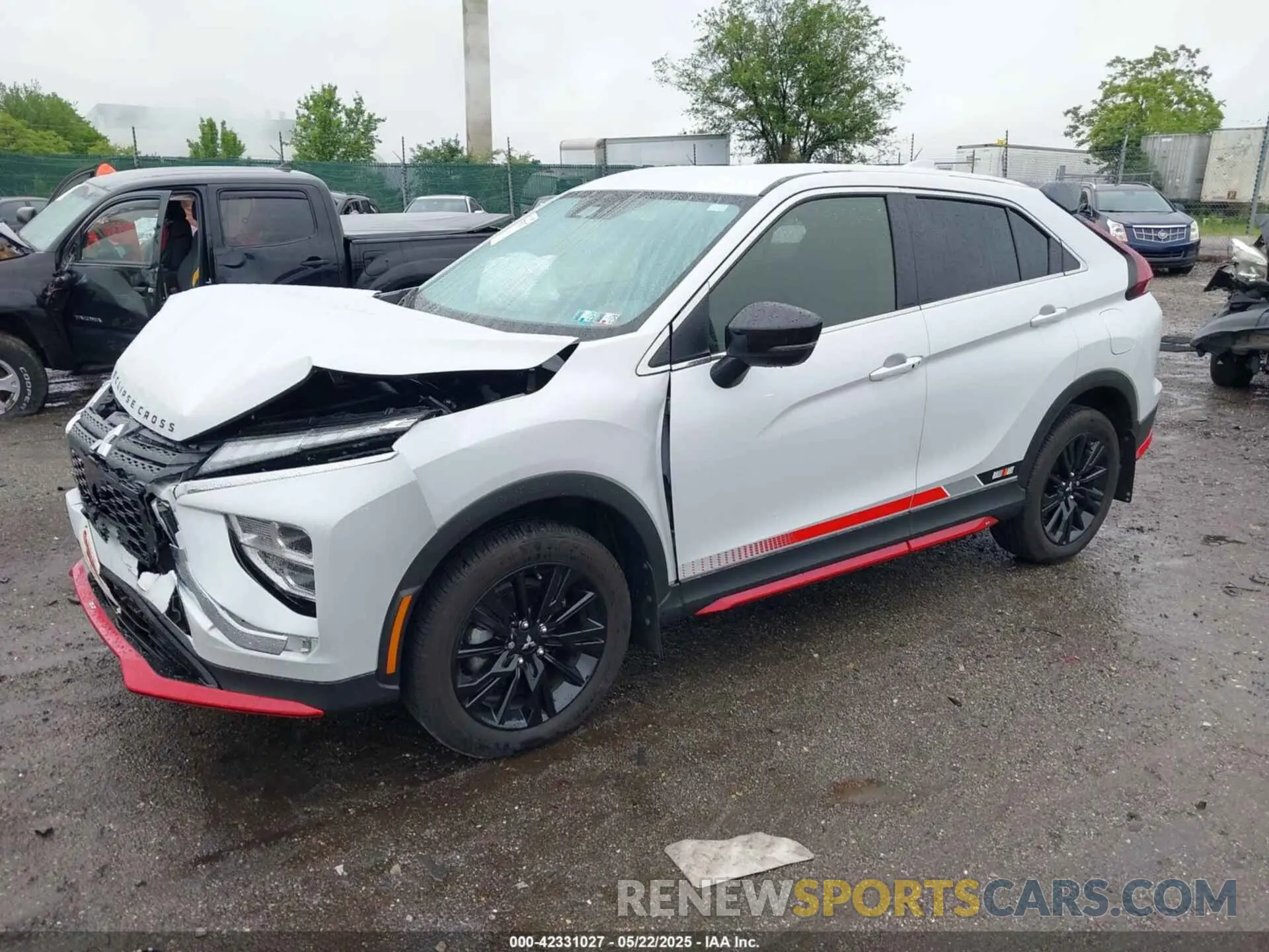 2 Photograph of a damaged car JA4ATVAA7RZ046573 MITSUBISHI ECLIPSE CROSS 2024