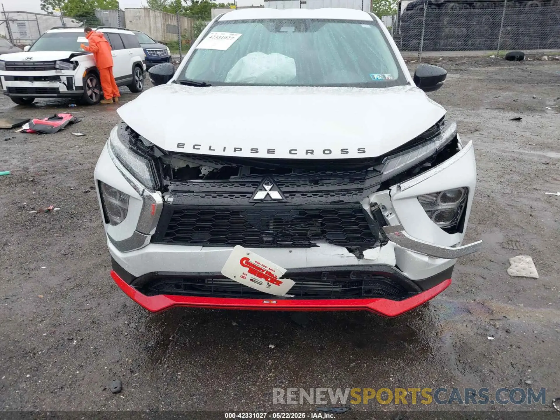 6 Photograph of a damaged car JA4ATVAA7RZ046573 MITSUBISHI ECLIPSE CROSS 2024