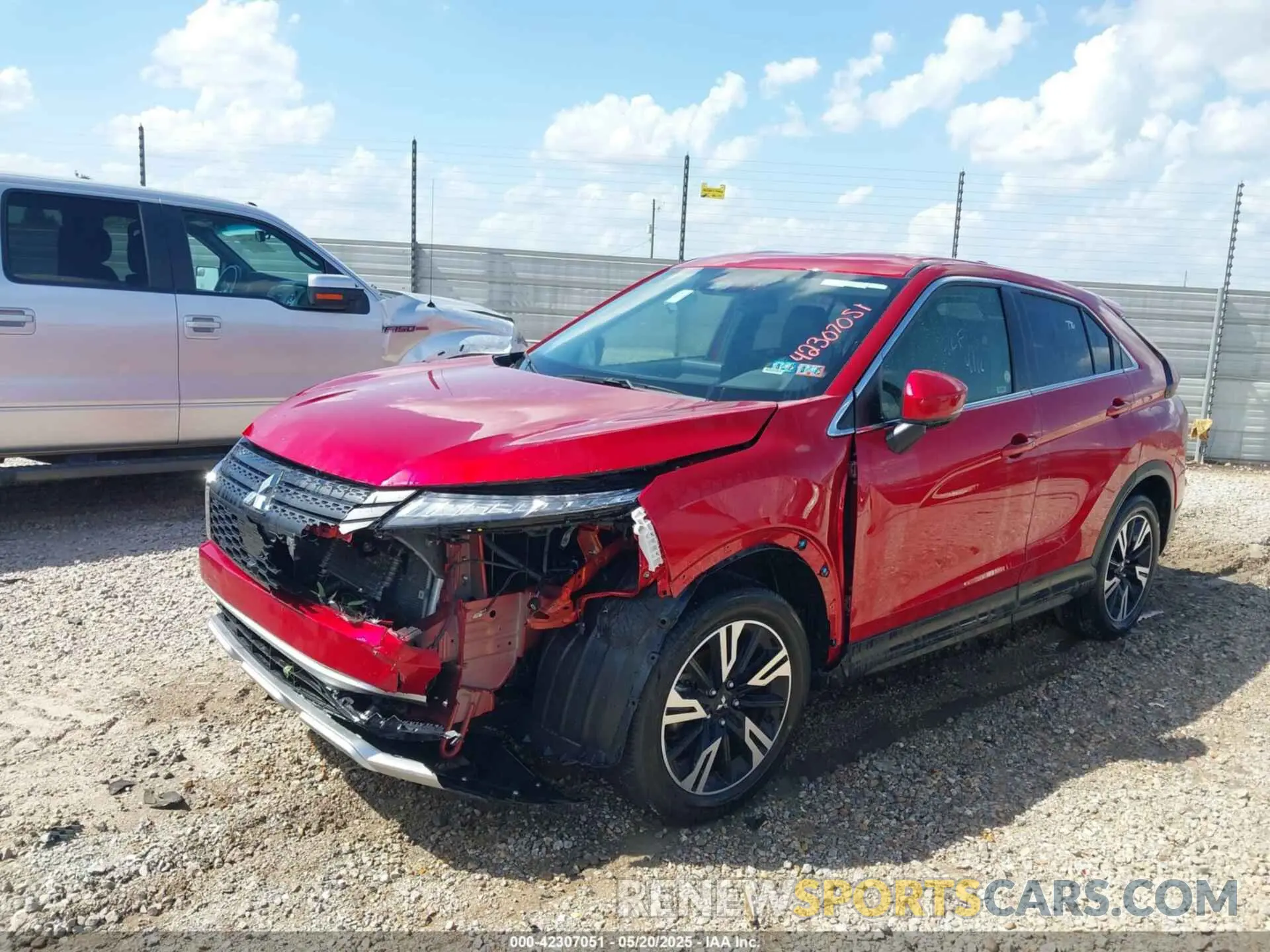 2 Photograph of a damaged car JA4ATWAA2RZ043179 MITSUBISHI ECLIPSE CROSS 2024