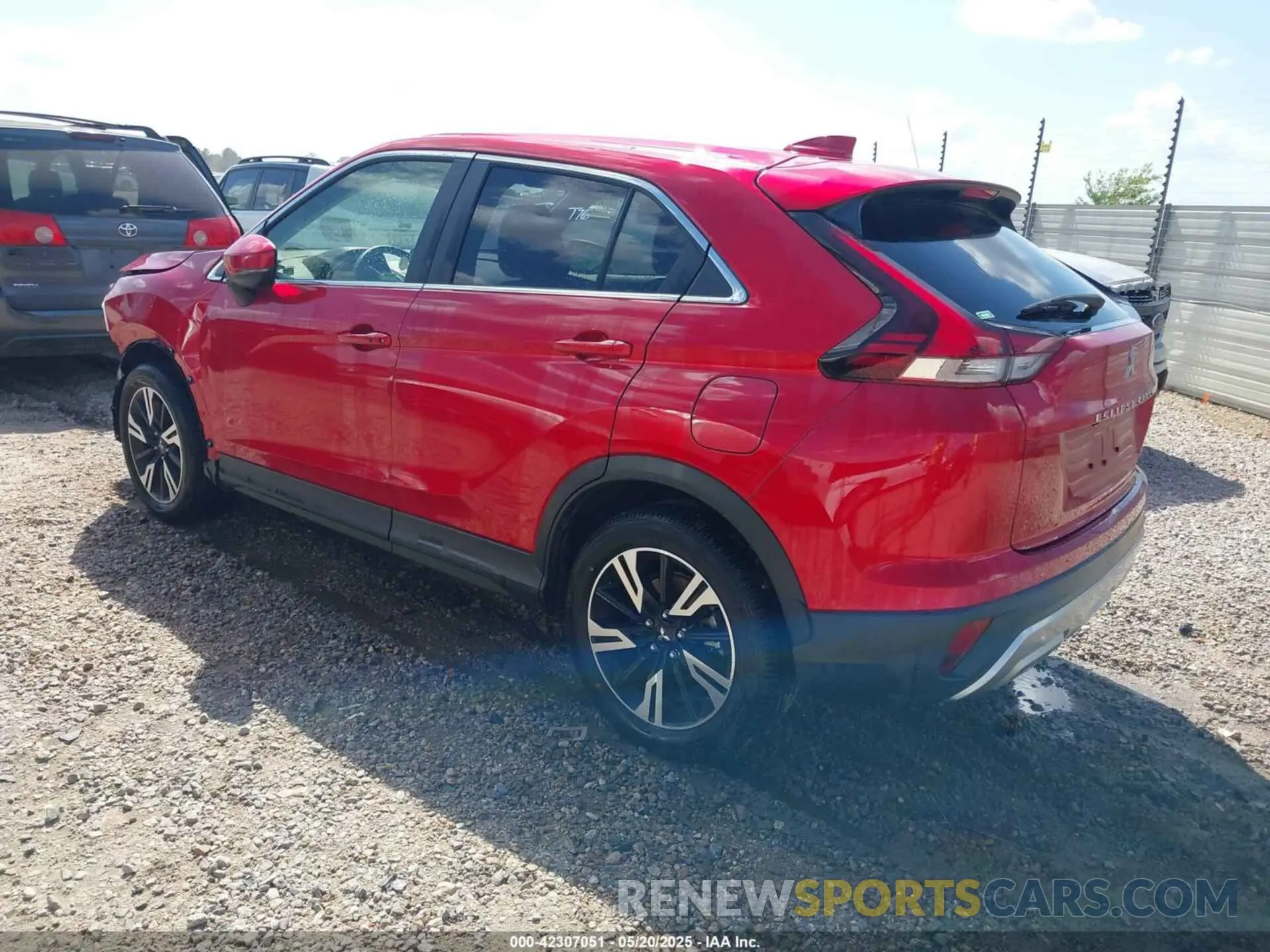 3 Photograph of a damaged car JA4ATWAA2RZ043179 MITSUBISHI ECLIPSE CROSS 2024