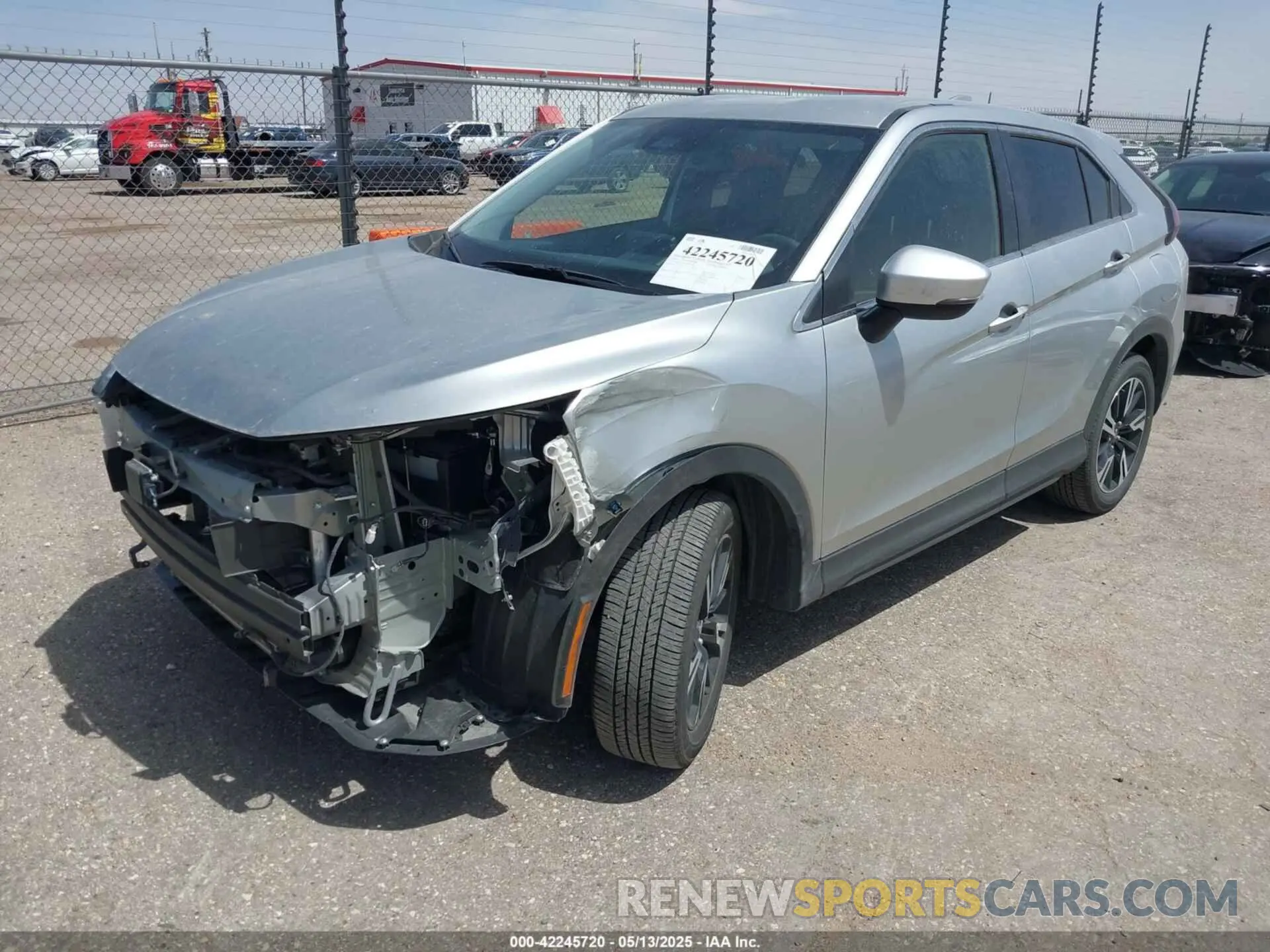 2 Photograph of a damaged car JA4ATWAA3RZ062498 MITSUBISHI ECLIPSE CROSS 2024