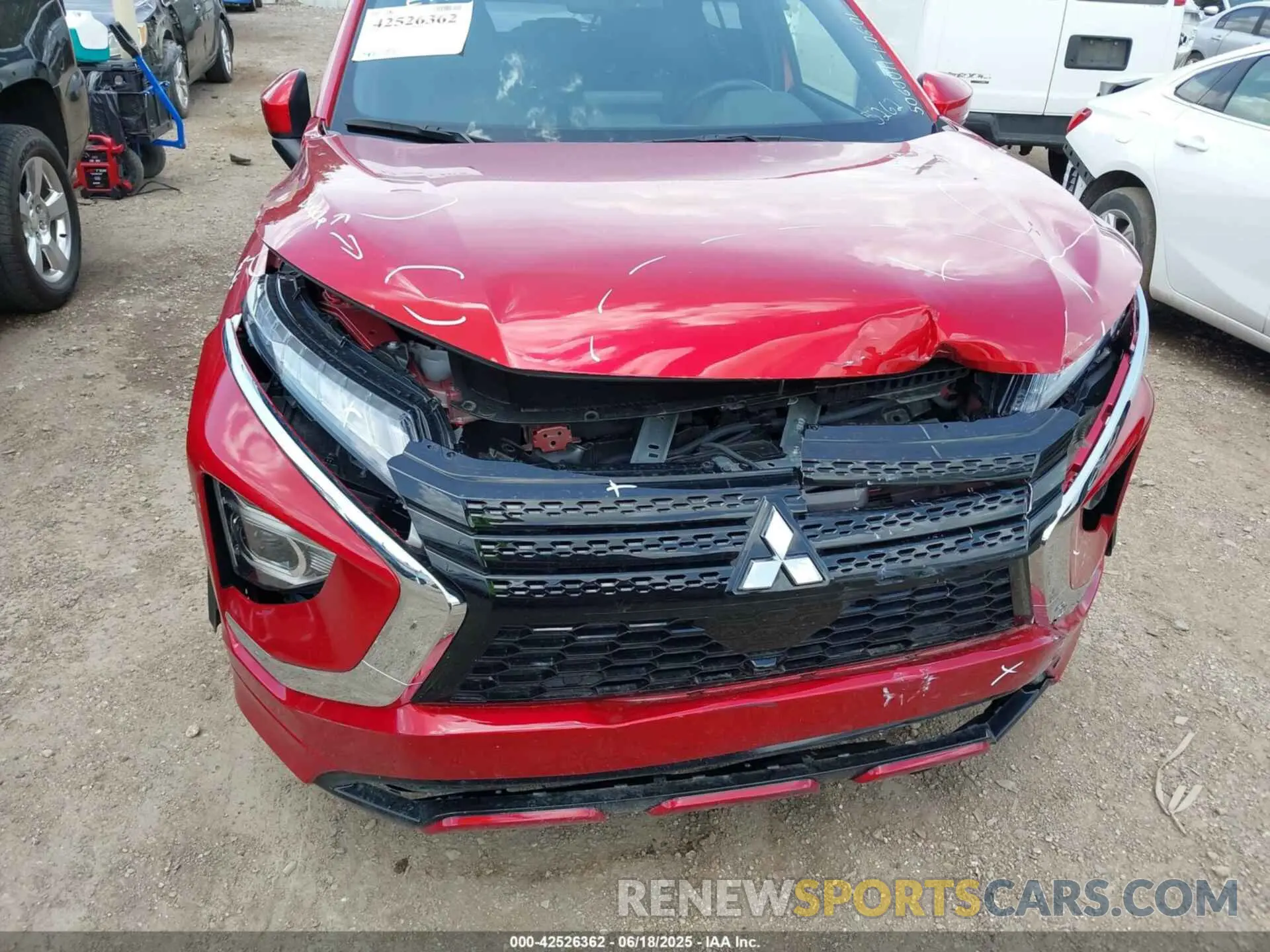 6 Photograph of a damaged car JA4ATWAA6RZ075262 MITSUBISHI ECLIPSE CROSS 2024