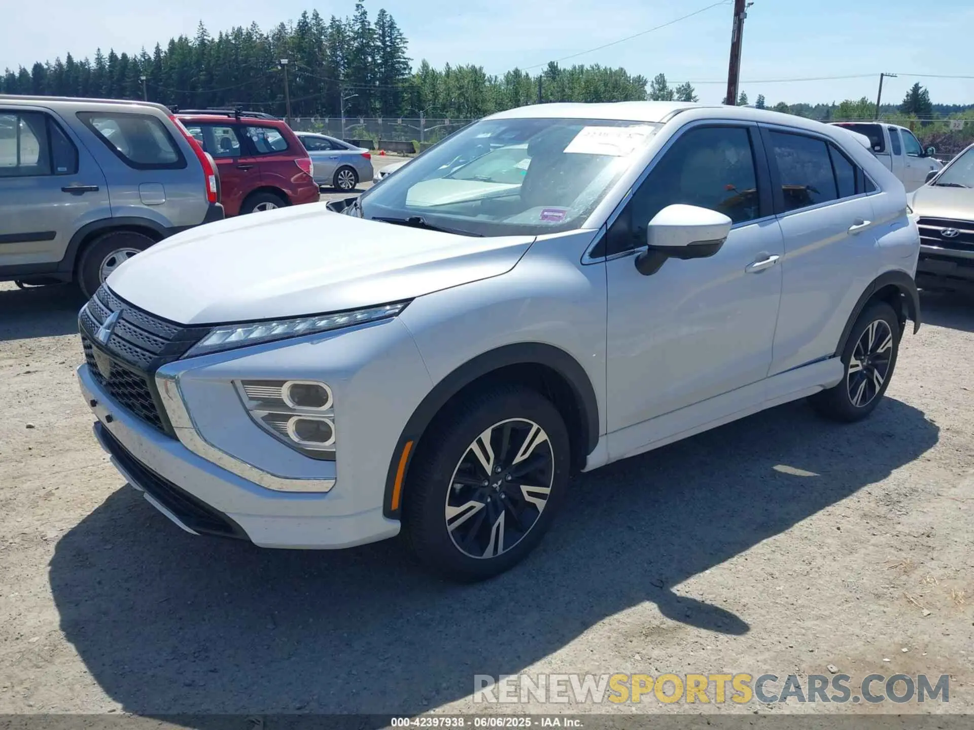 2 Photograph of a damaged car JA4ATWAA6RZ077464 MITSUBISHI ECLIPSE CROSS 2024