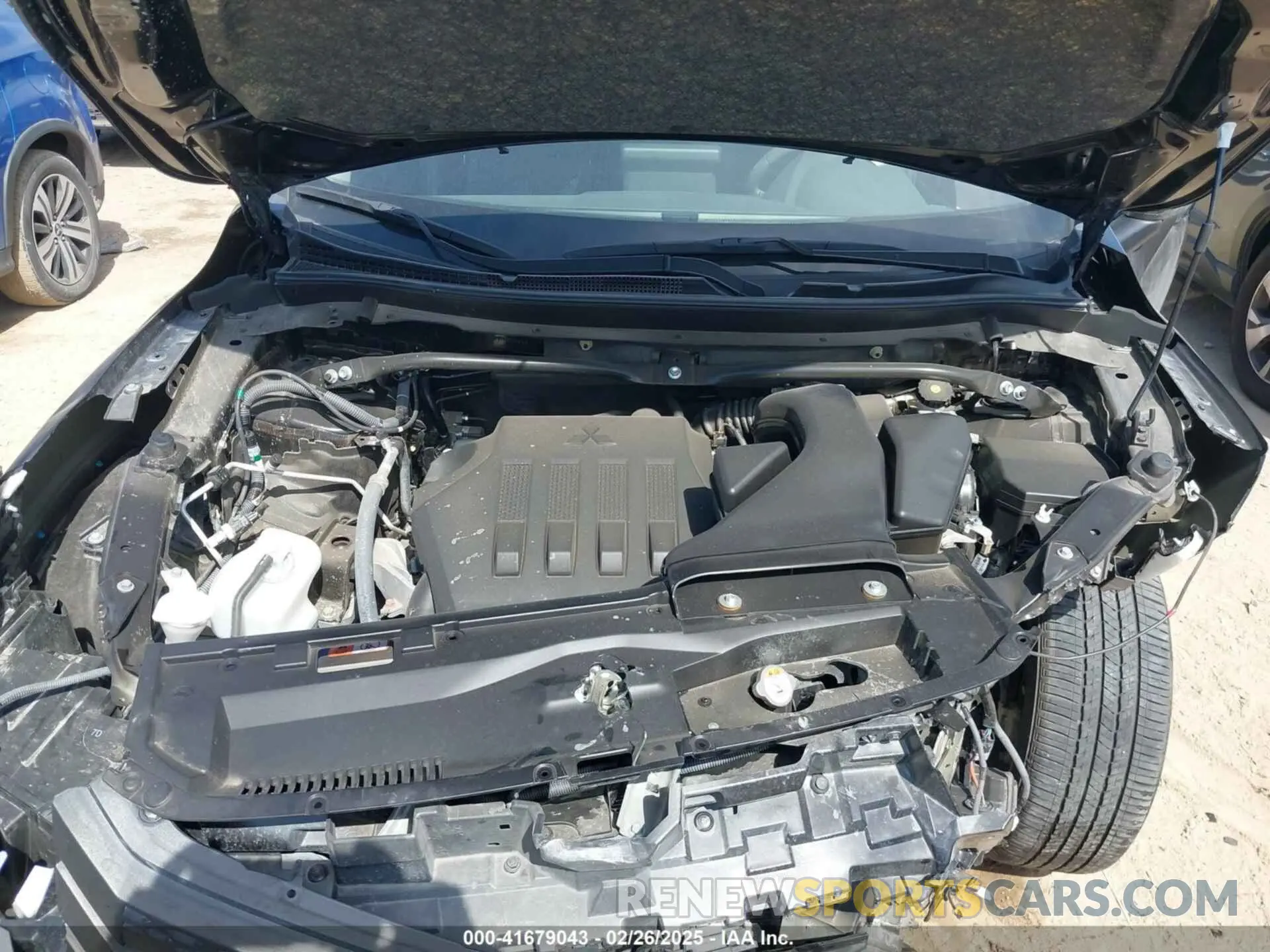 10 Photograph of a damaged car JA4ATWAA7RZ000666 MITSUBISHI ECLIPSE CROSS 2024