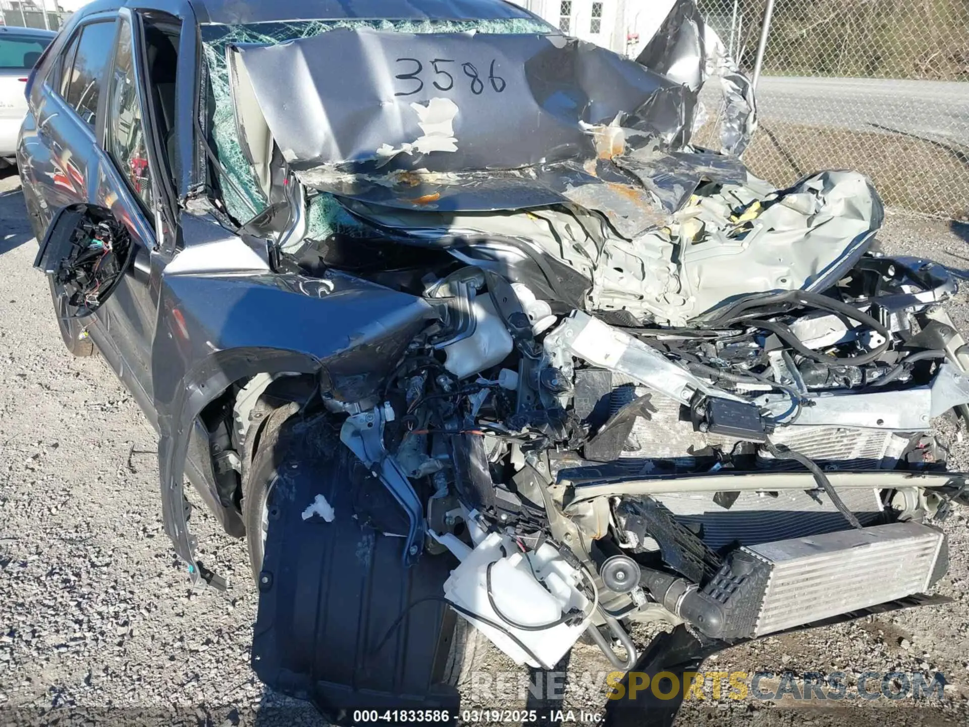 6 Photograph of a damaged car JA4ATWAA9RZ001124 MITSUBISHI ECLIPSE CROSS 2024