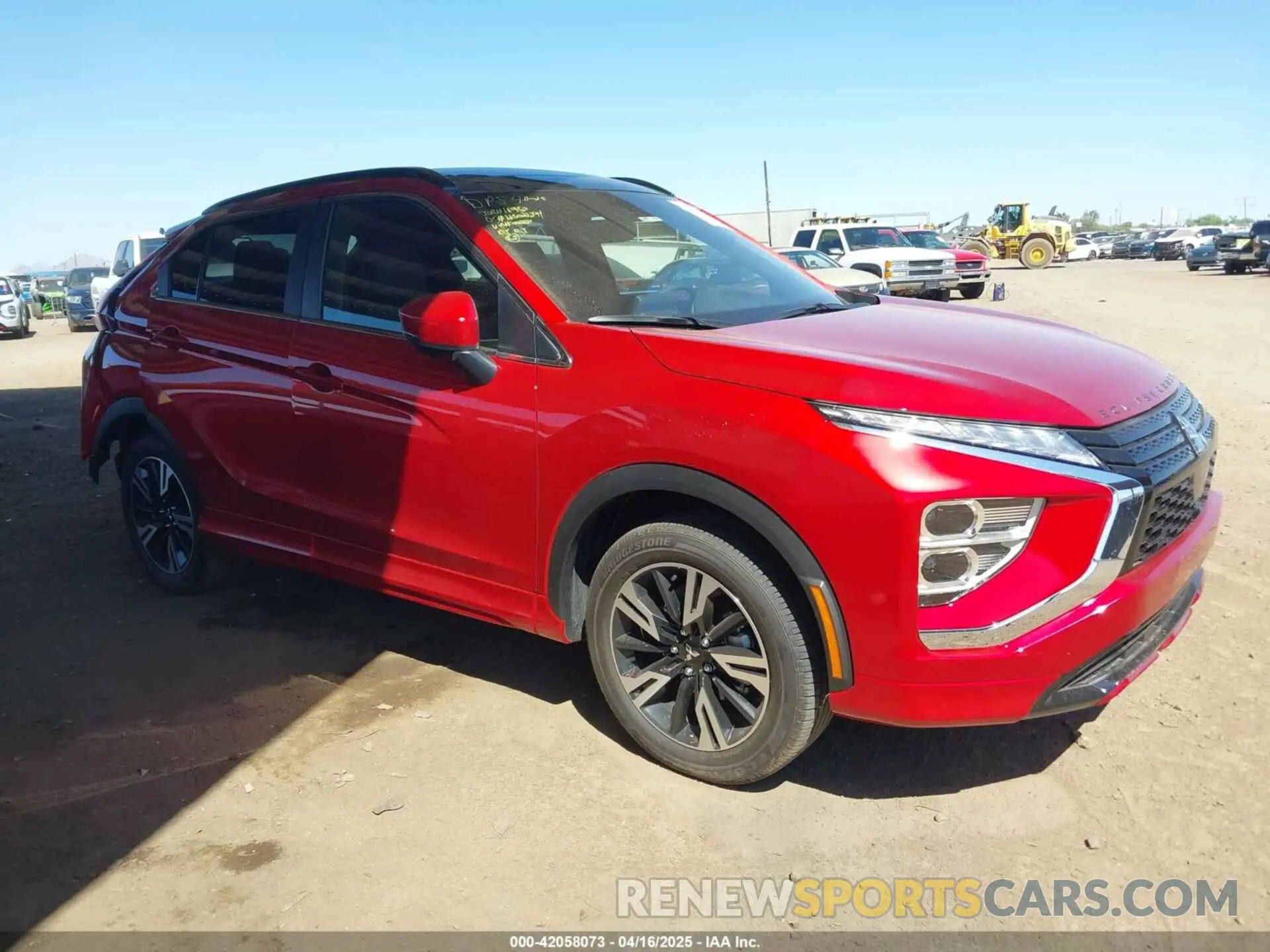 1 Photograph of a damaged car JA4ATWAA0SZ006881 MITSUBISHI ECLIPSE CROSS 2025