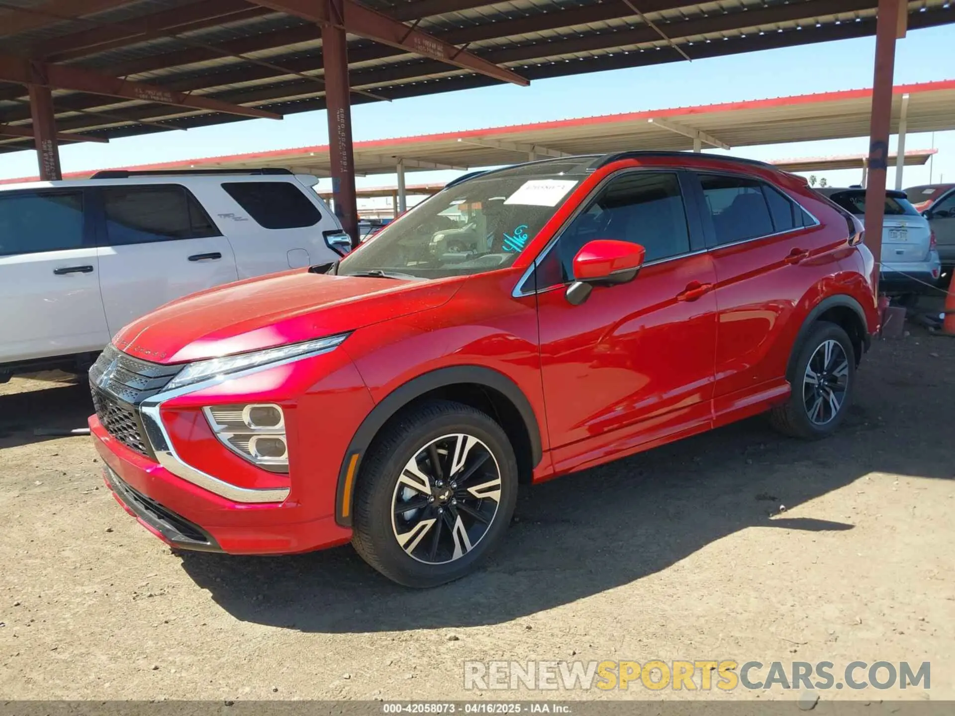 2 Photograph of a damaged car JA4ATWAA0SZ006881 MITSUBISHI ECLIPSE CROSS 2025