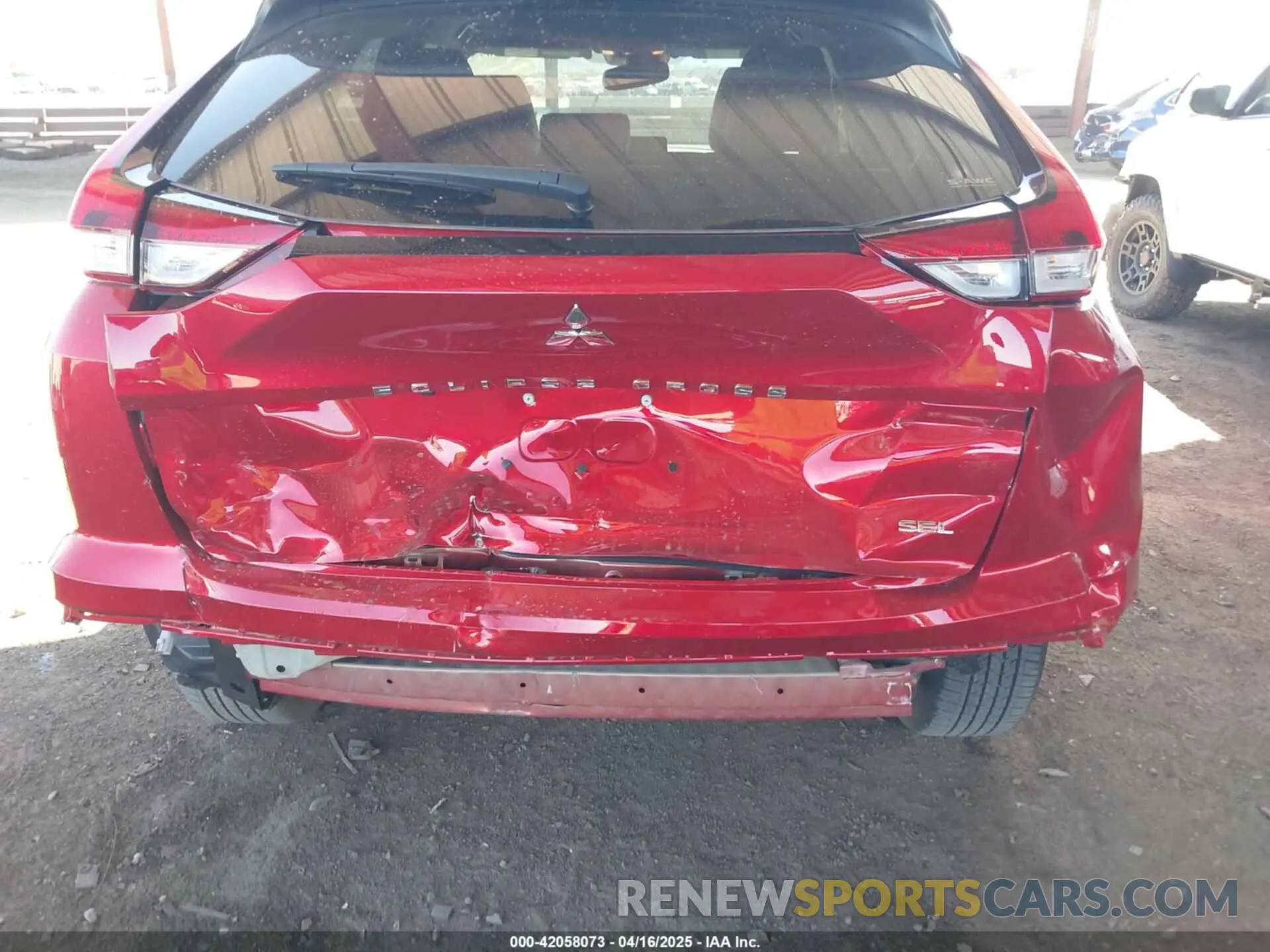 6 Photograph of a damaged car JA4ATWAA0SZ006881 MITSUBISHI ECLIPSE CROSS 2025