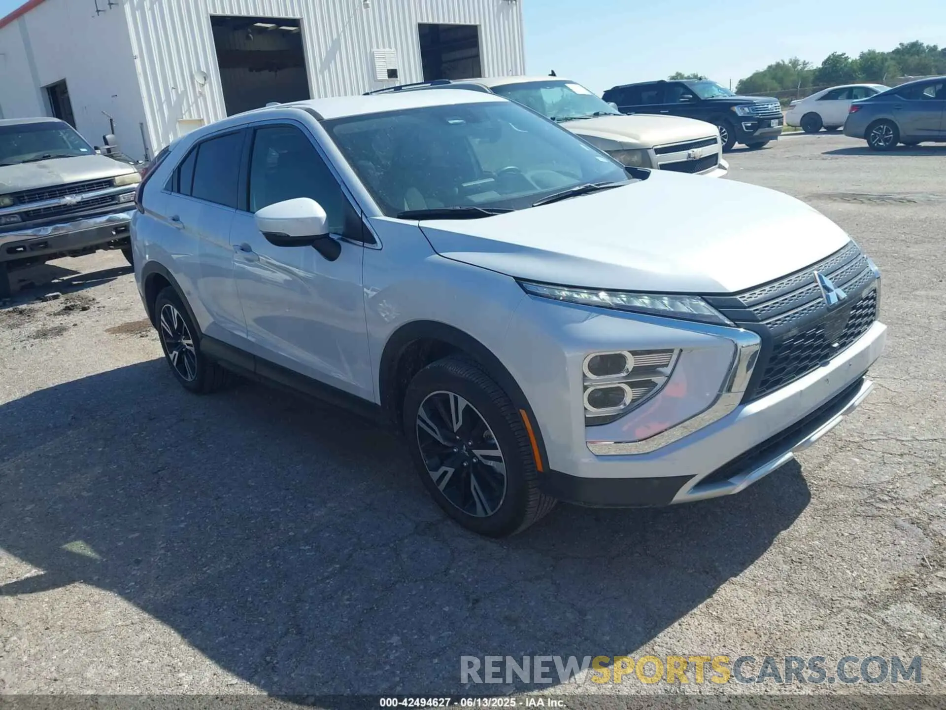 1 Photograph of a damaged car JA4ATWAA2SZ009202 MITSUBISHI ECLIPSE CROSS 2025