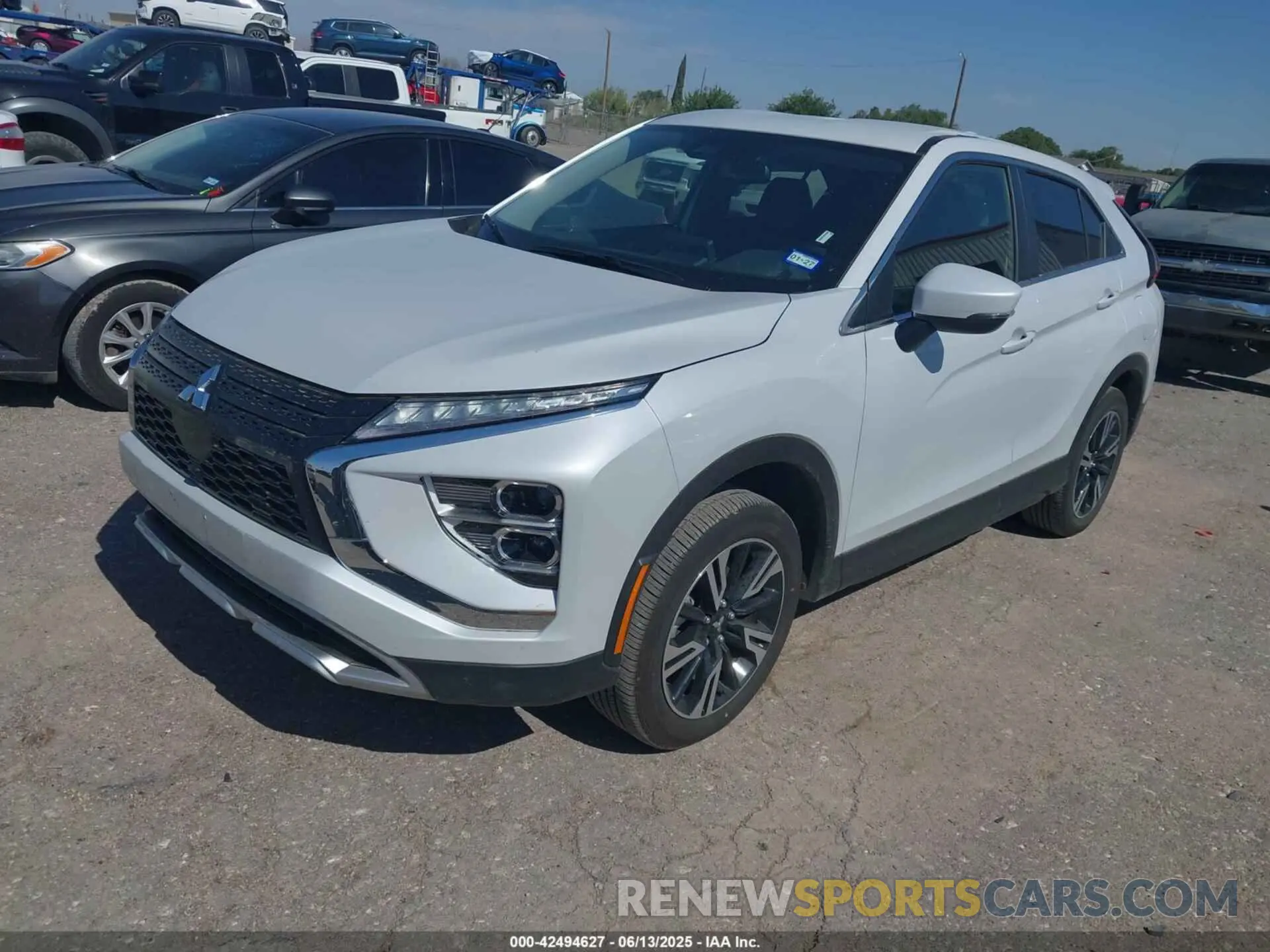 2 Photograph of a damaged car JA4ATWAA2SZ009202 MITSUBISHI ECLIPSE CROSS 2025