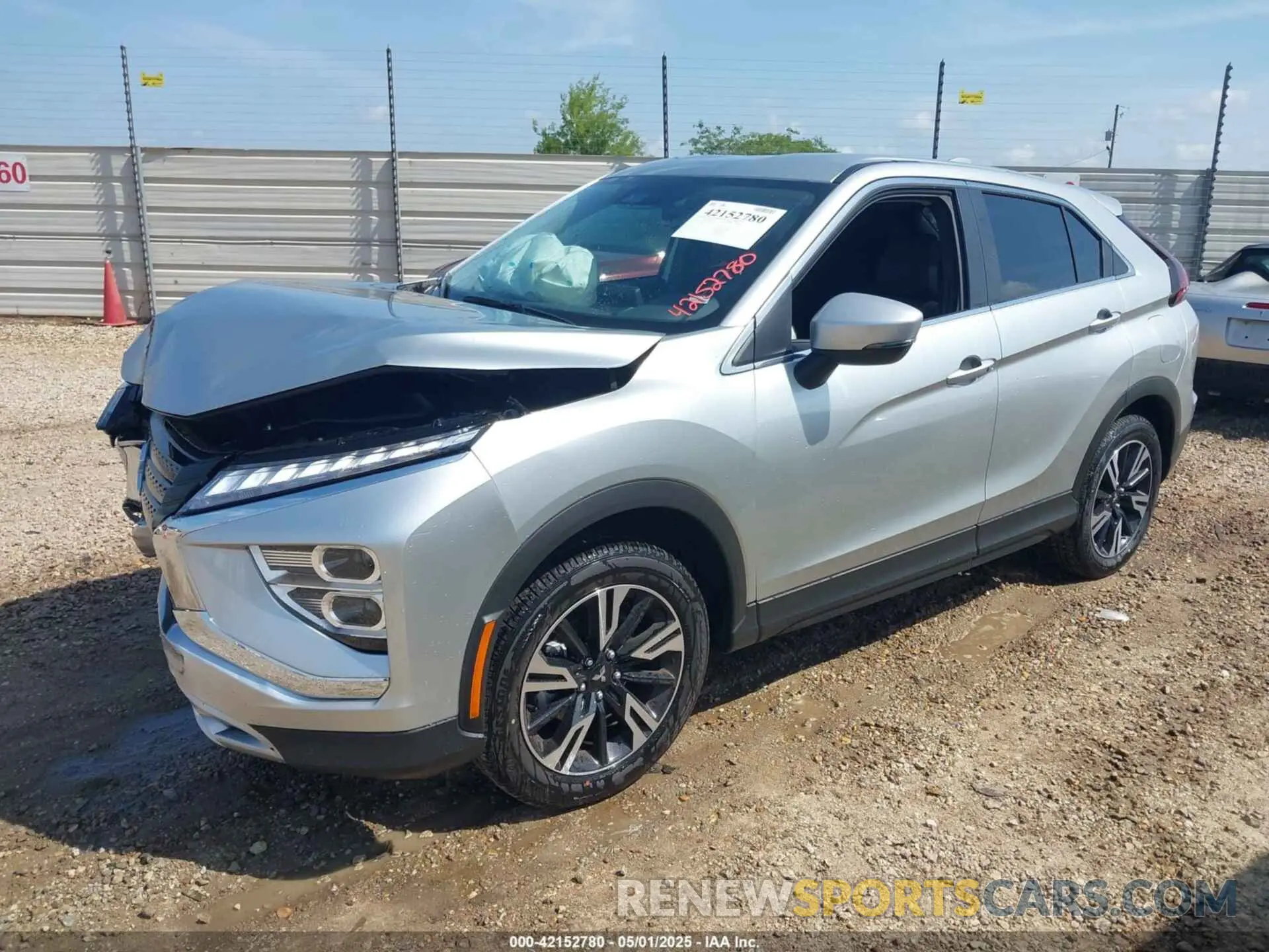 2 Photograph of a damaged car JA4ATWAA3SZ011136 MITSUBISHI ECLIPSE CROSS 2025