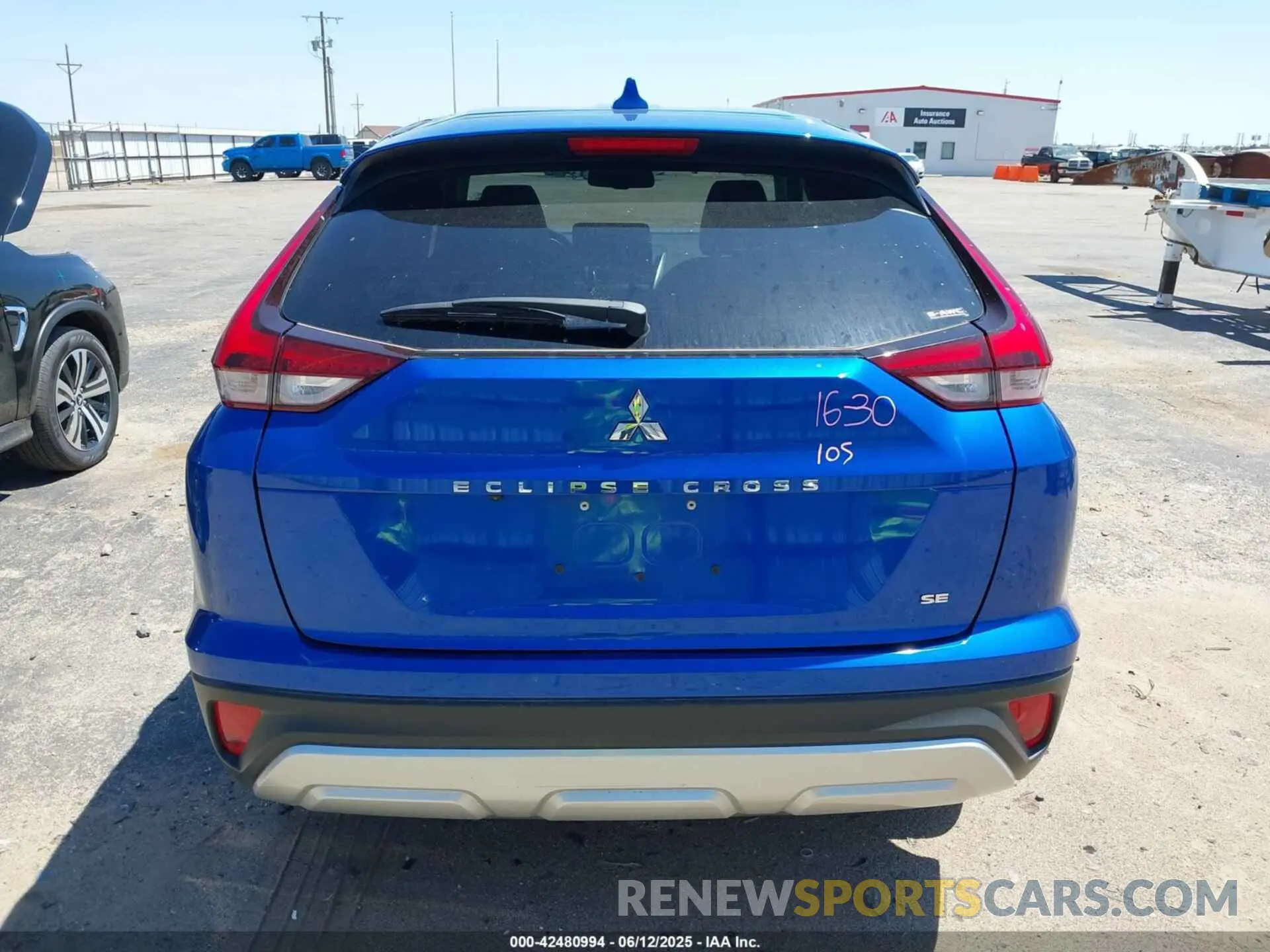 16 Photograph of a damaged car JA4ATWAA3SZ012187 MITSUBISHI ECLIPSE CROSS 2025