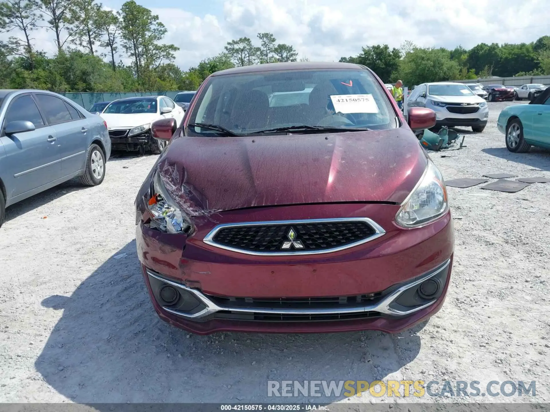 12 Photograph of a damaged car ML32A3HJ0KH001192 MITSUBISHI MIRAGE 2019