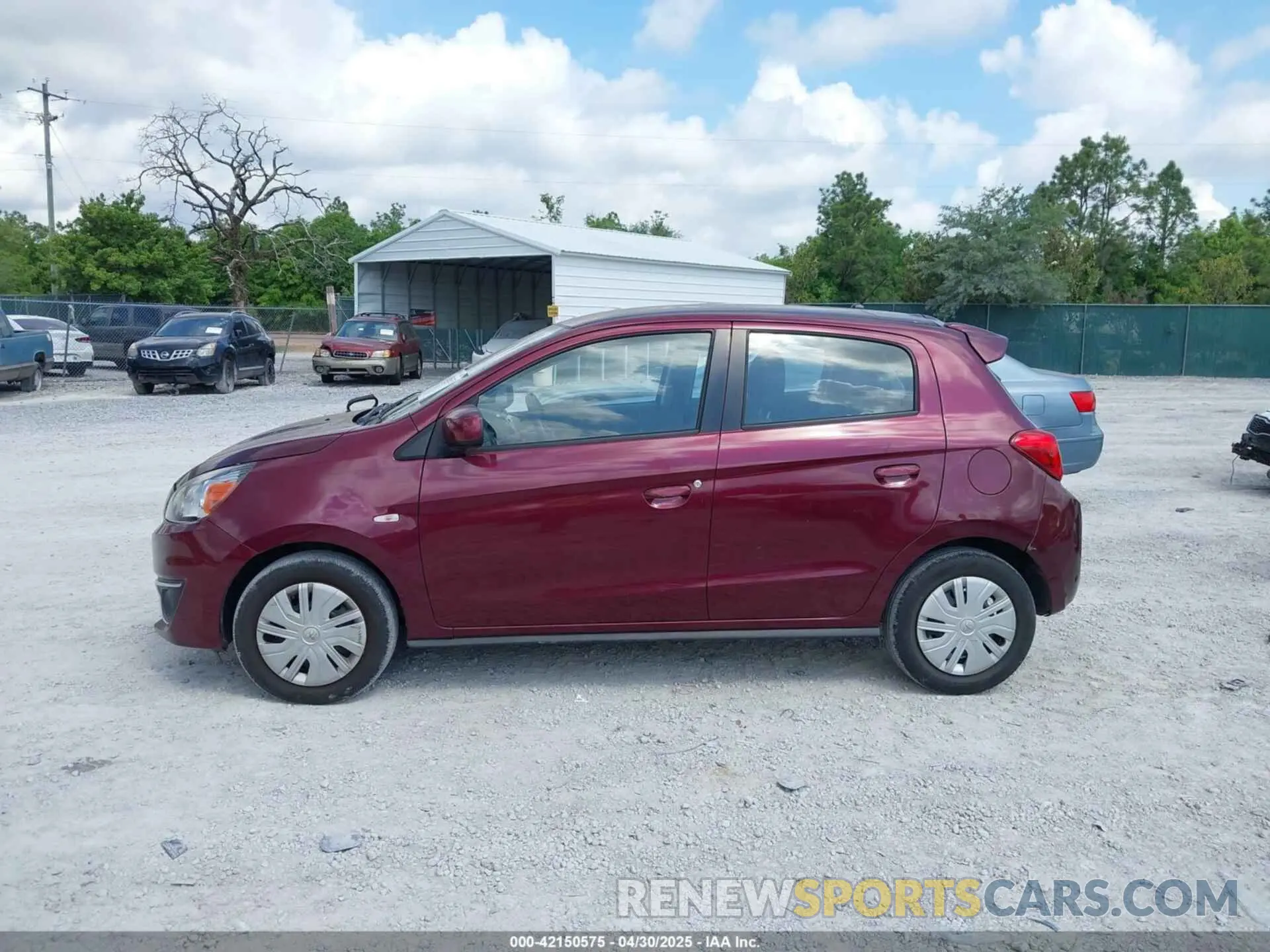 14 Photograph of a damaged car ML32A3HJ0KH001192 MITSUBISHI MIRAGE 2019