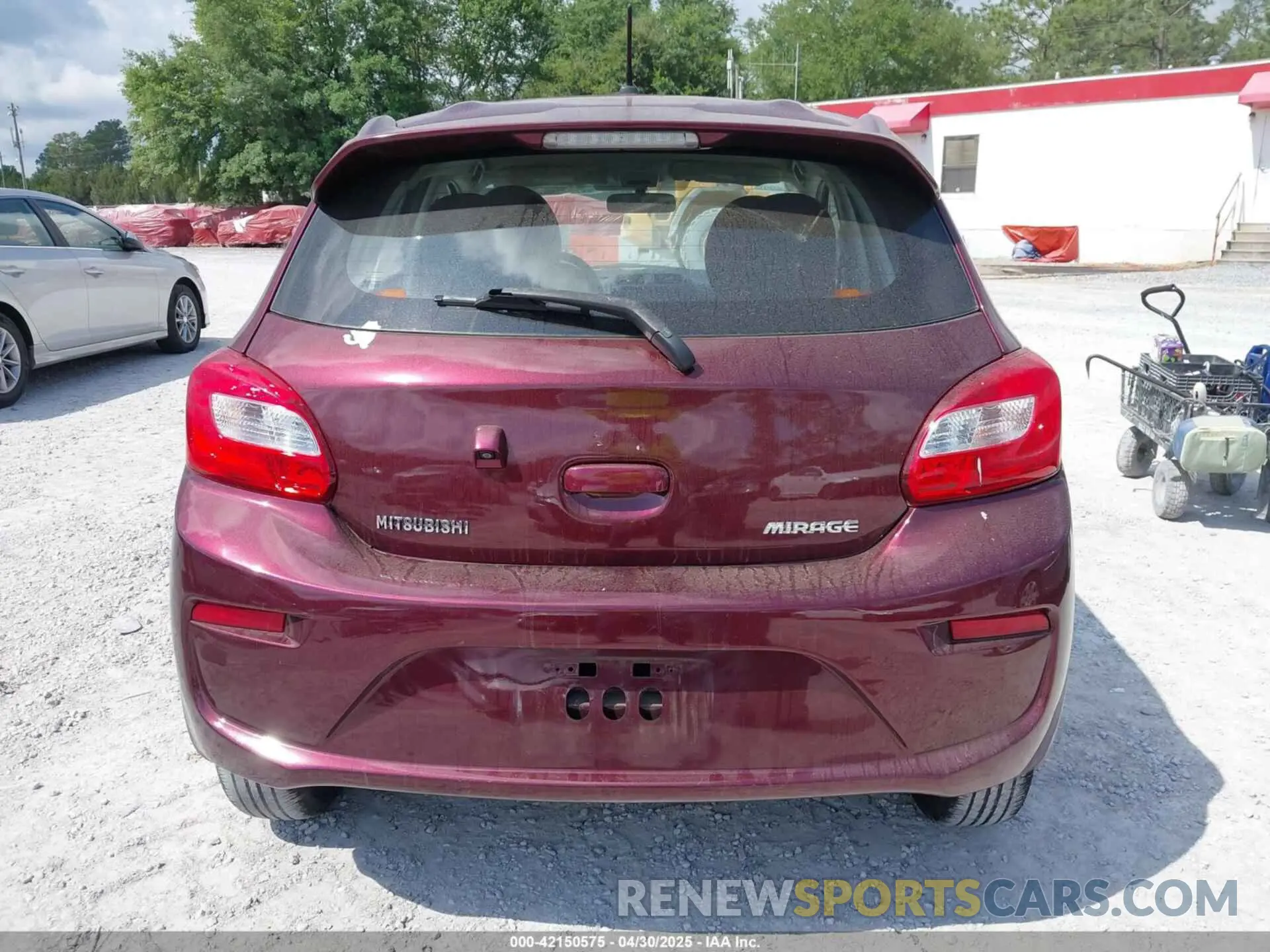 16 Photograph of a damaged car ML32A3HJ0KH001192 MITSUBISHI MIRAGE 2019