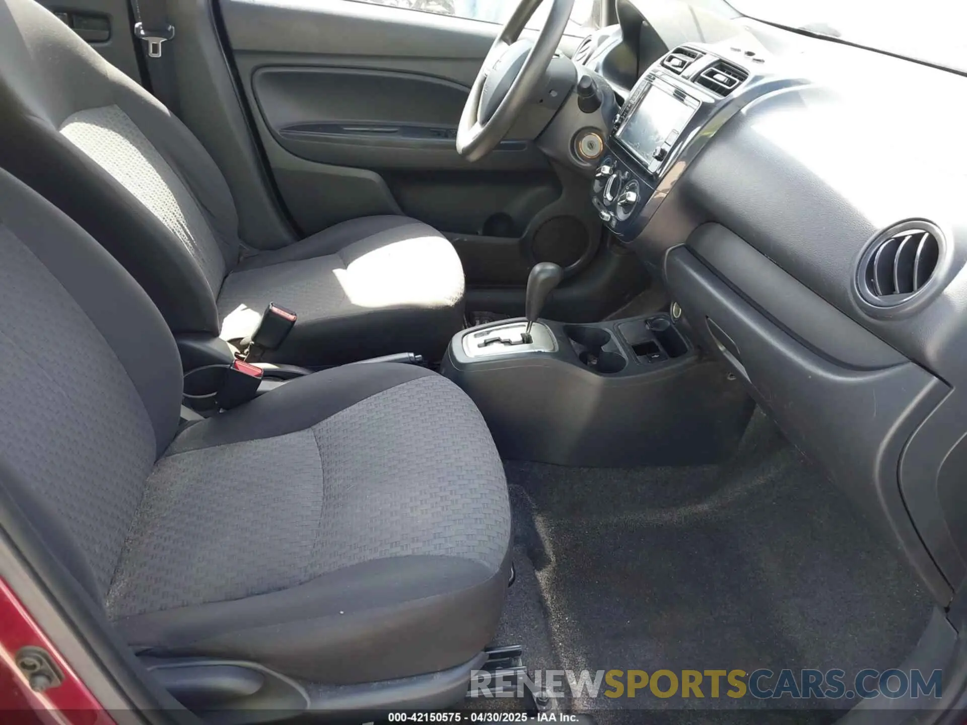 5 Photograph of a damaged car ML32A3HJ0KH001192 MITSUBISHI MIRAGE 2019