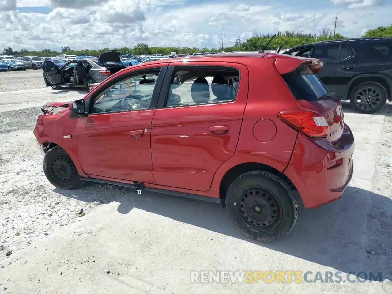 2 Photograph of a damaged car ML32A3HJ0KH006540 MITSUBISHI MIRAGE 2019
