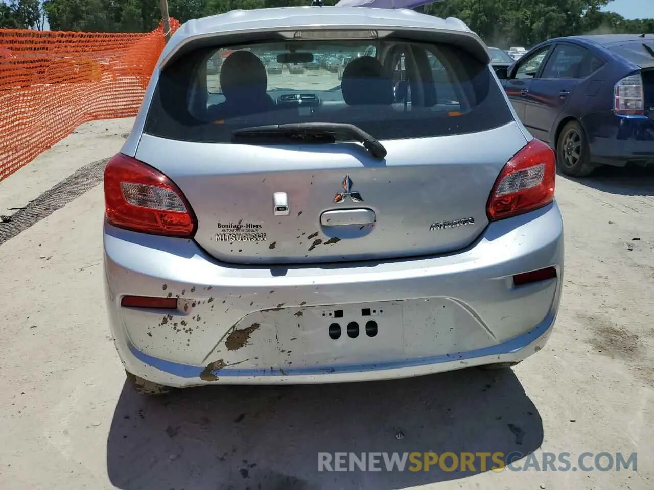 6 Photograph of a damaged car ML32A3HJ0KH007185 MITSUBISHI MIRAGE 2019