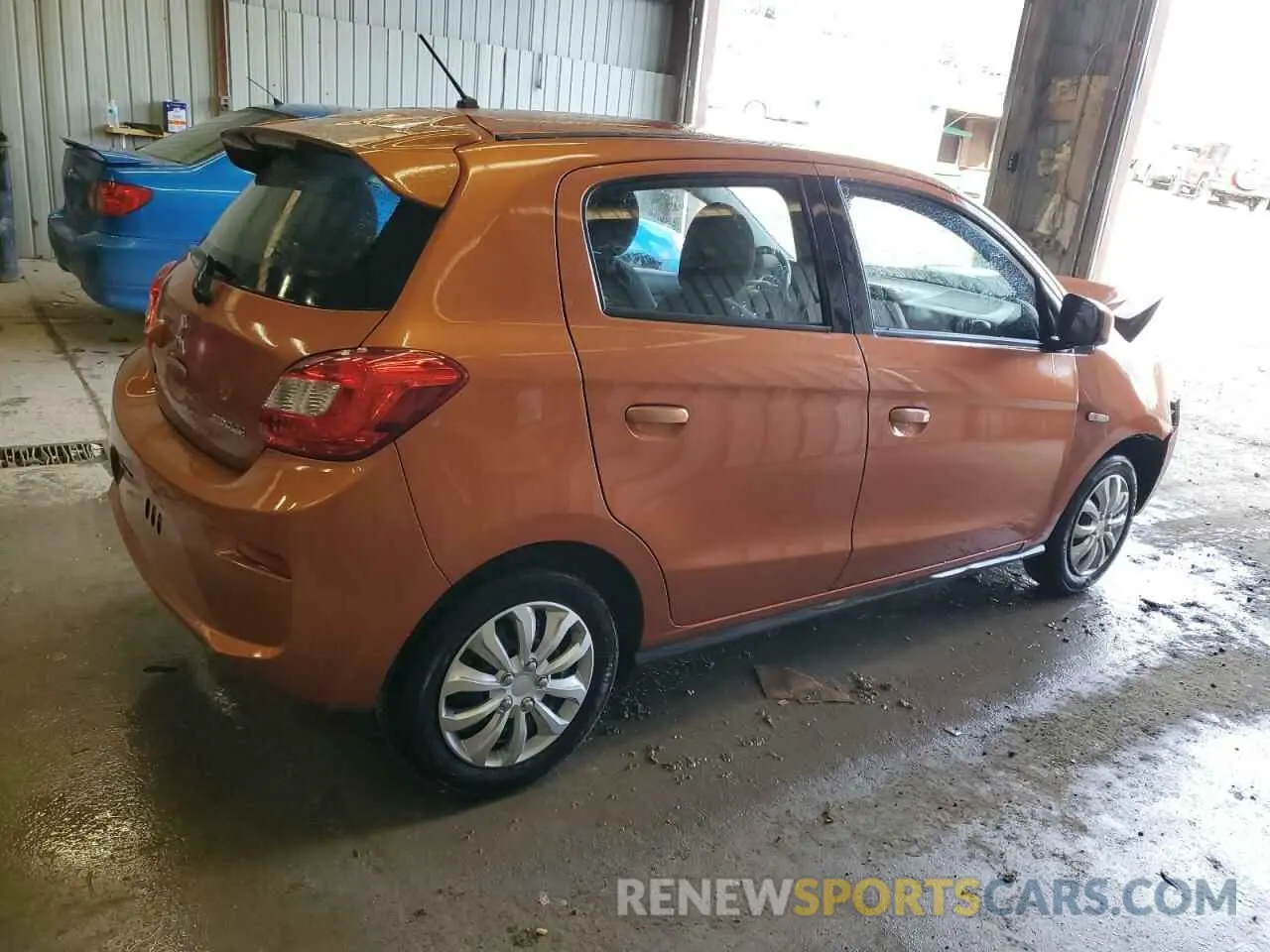 3 Photograph of a damaged car ML32A3HJ0KH007493 MITSUBISHI MIRAGE 2019