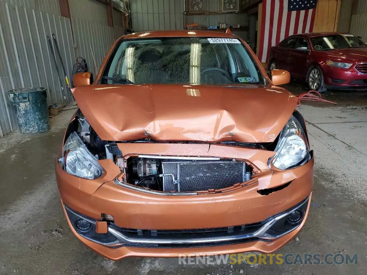 5 Photograph of a damaged car ML32A3HJ0KH007493 MITSUBISHI MIRAGE 2019