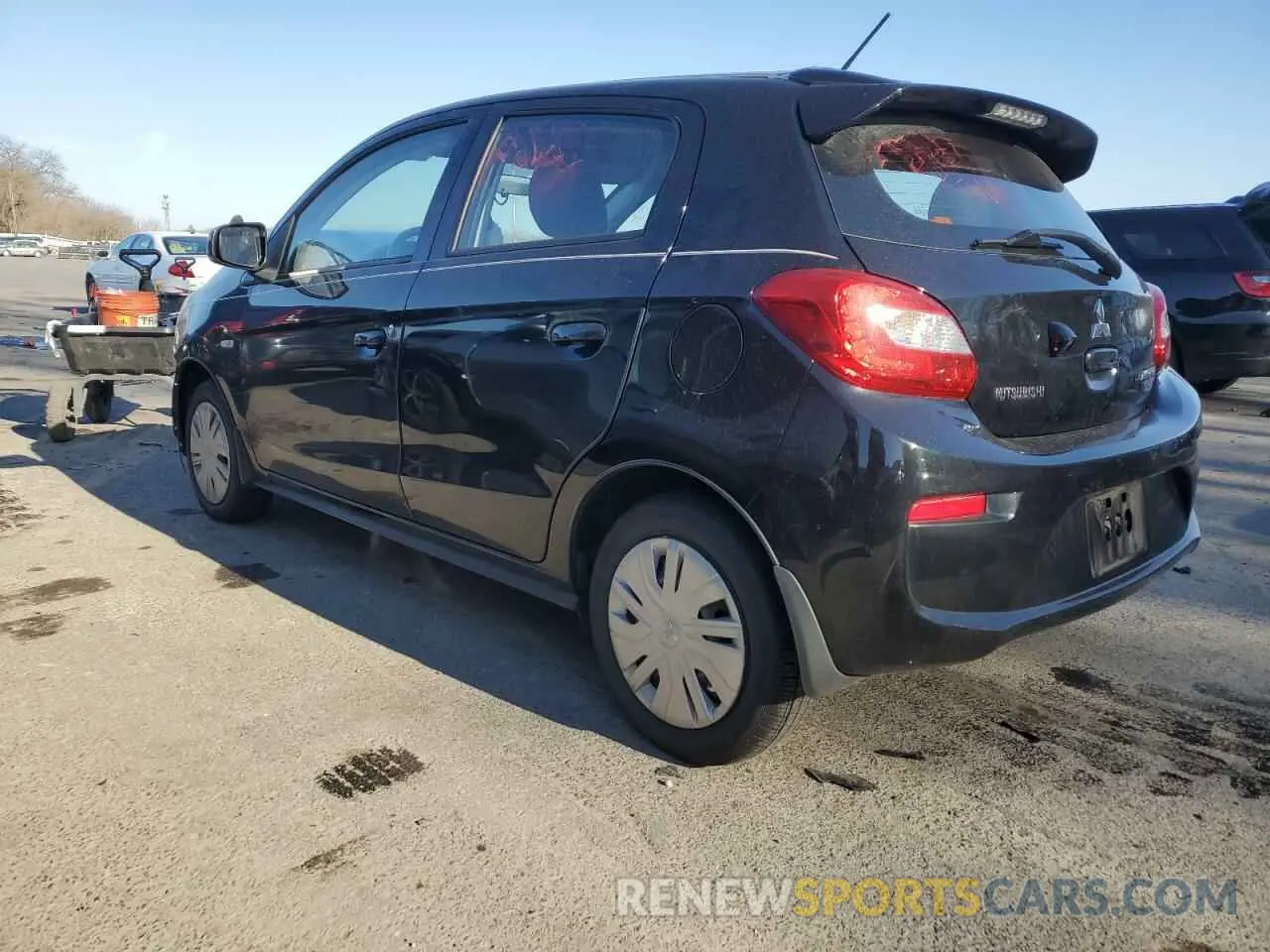 2 Photograph of a damaged car ML32A3HJ0KH009549 MITSUBISHI MIRAGE 2019