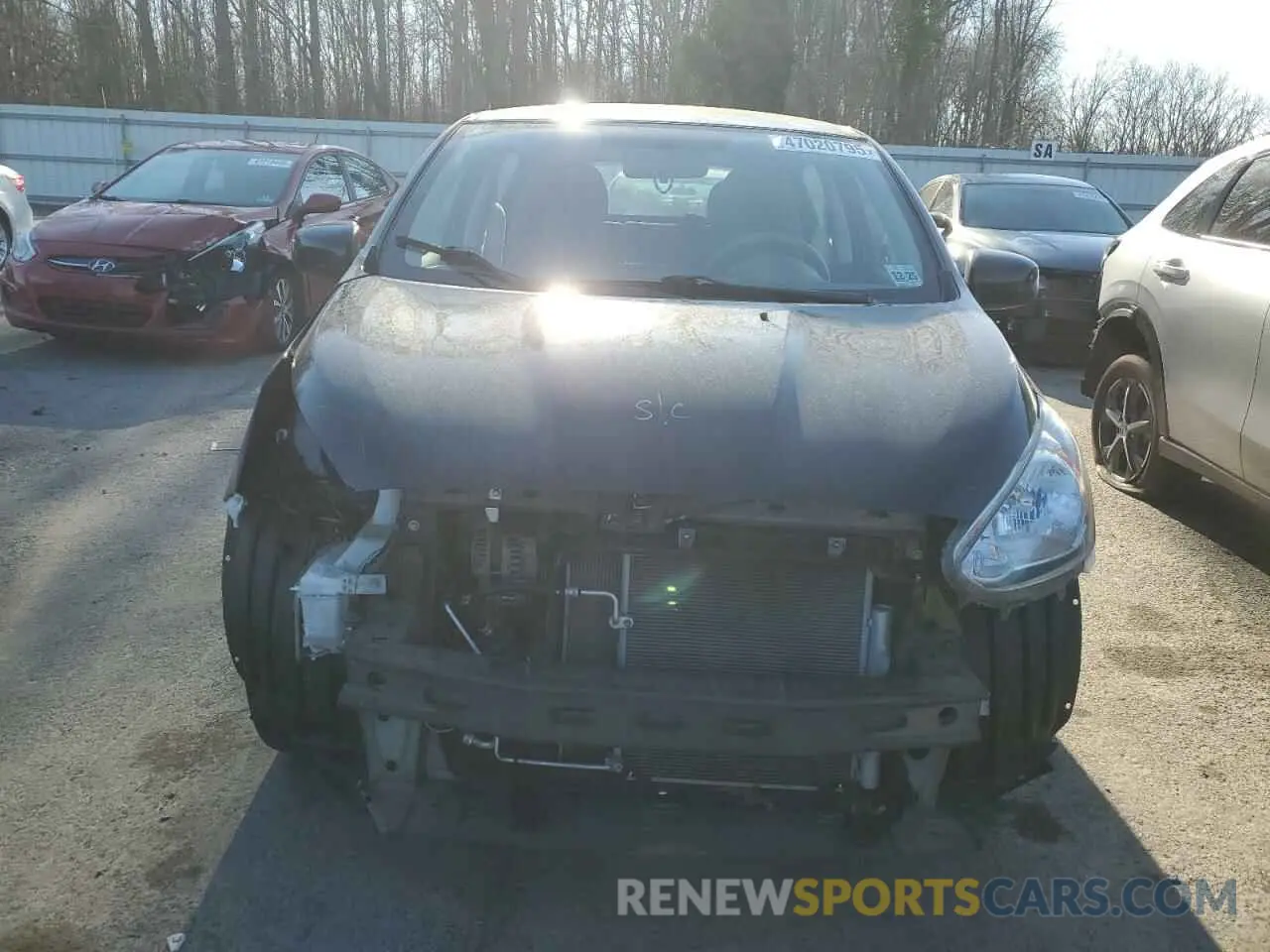 5 Photograph of a damaged car ML32A3HJ0KH009549 MITSUBISHI MIRAGE 2019