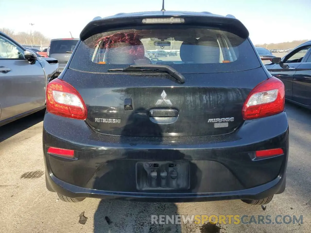 6 Photograph of a damaged car ML32A3HJ0KH009549 MITSUBISHI MIRAGE 2019
