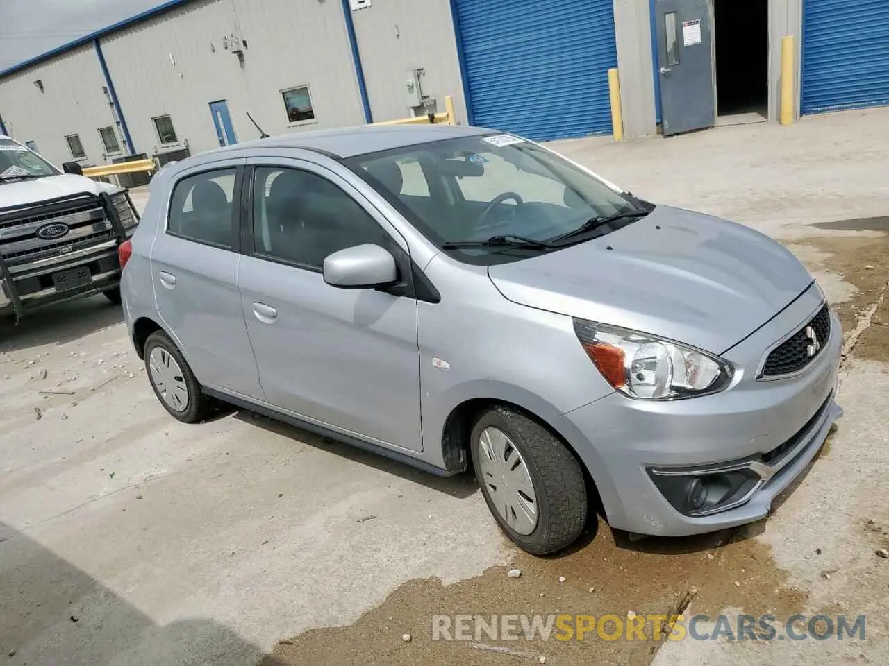 4 Photograph of a damaged car ML32A3HJ0KH010412 MITSUBISHI MIRAGE 2019