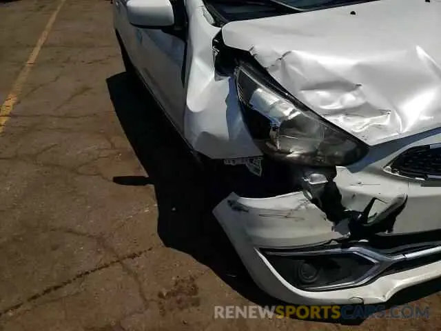 10 Photograph of a damaged car ML32A3HJ0KH013150 MITSUBISHI MIRAGE 2019