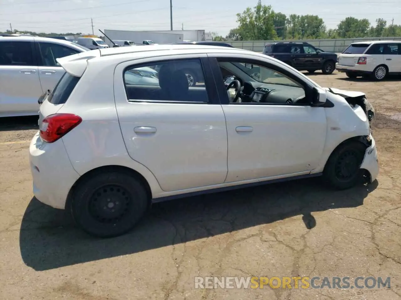 3 Photograph of a damaged car ML32A3HJ0KH013150 MITSUBISHI MIRAGE 2019