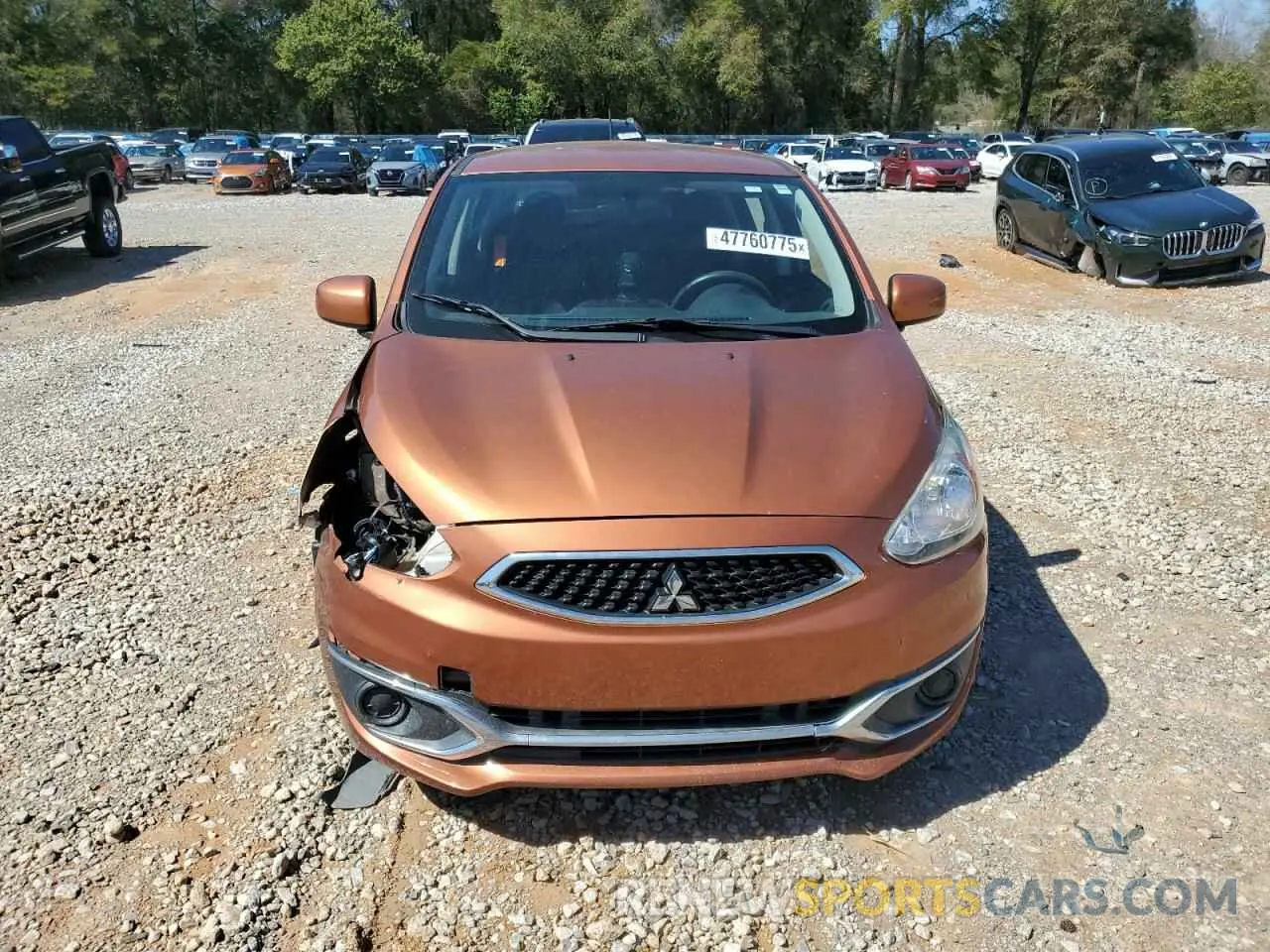 5 Photograph of a damaged car ML32A3HJ1KH003811 MITSUBISHI MIRAGE 2019
