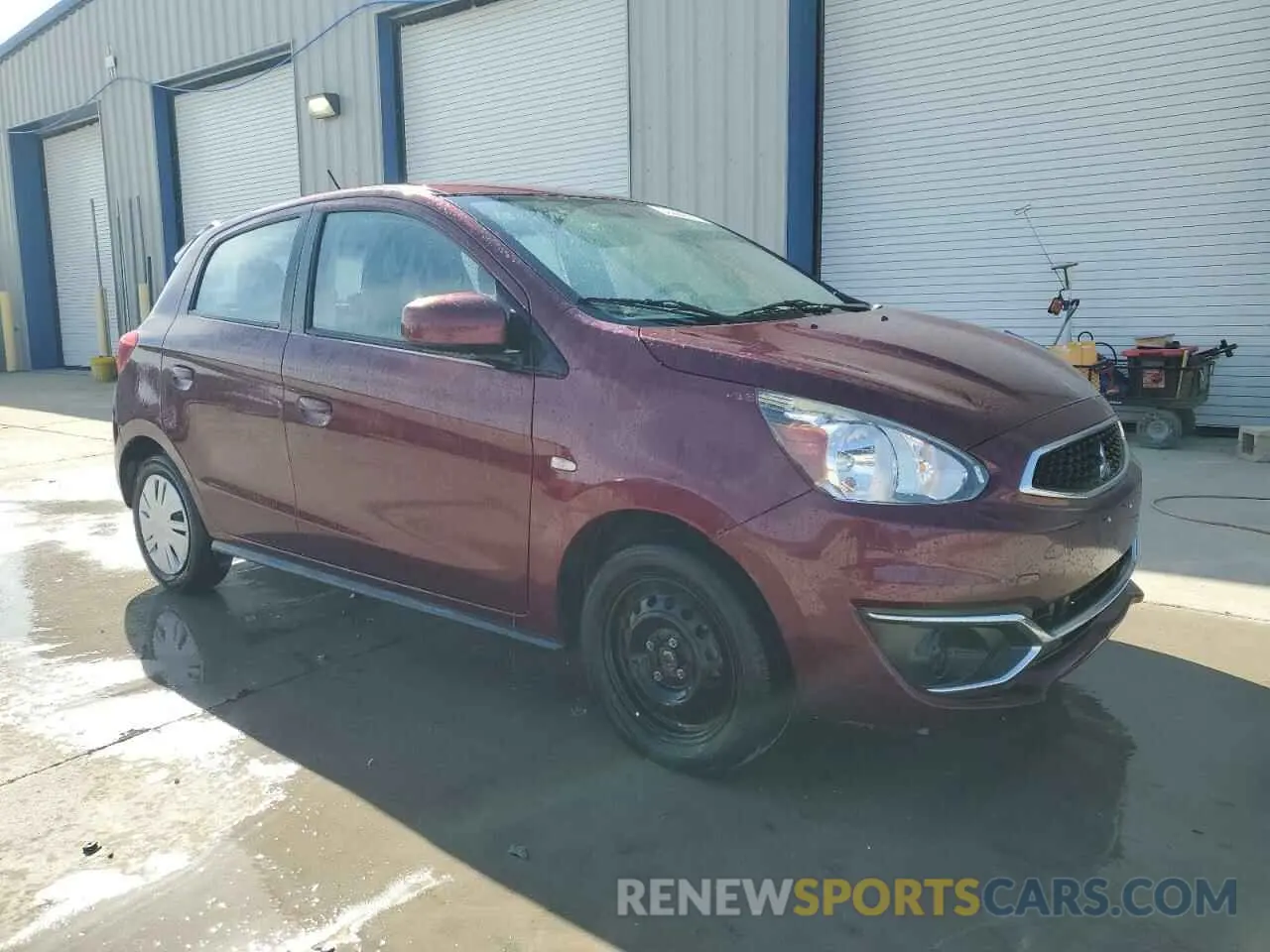 4 Photograph of a damaged car ML32A3HJ1KH004957 MITSUBISHI MIRAGE 2019