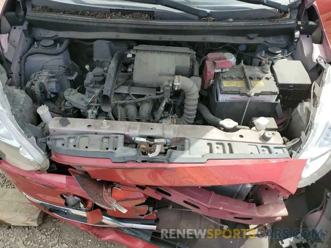 11 Photograph of a damaged car ML32A3HJ1KH007356 MITSUBISHI MIRAGE 2019