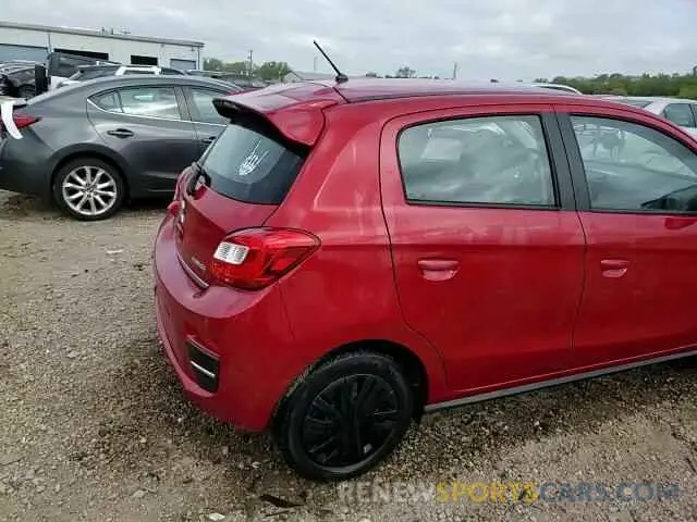 14 Photograph of a damaged car ML32A3HJ1KH007356 MITSUBISHI MIRAGE 2019