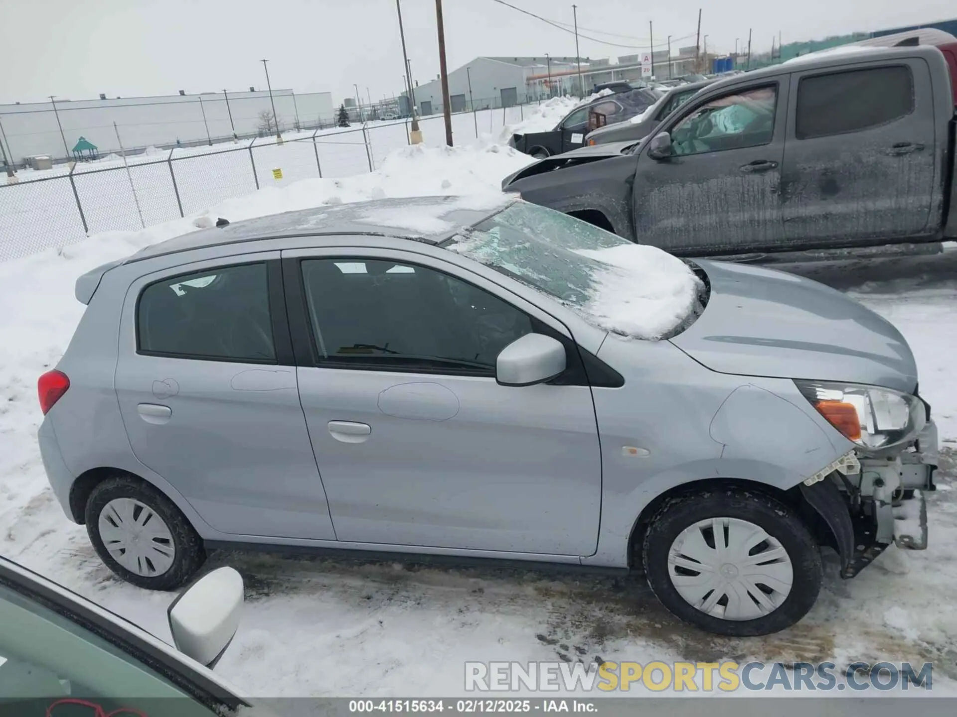 14 Photograph of a damaged car ML32A3HJ1KH007390 MITSUBISHI MIRAGE 2019