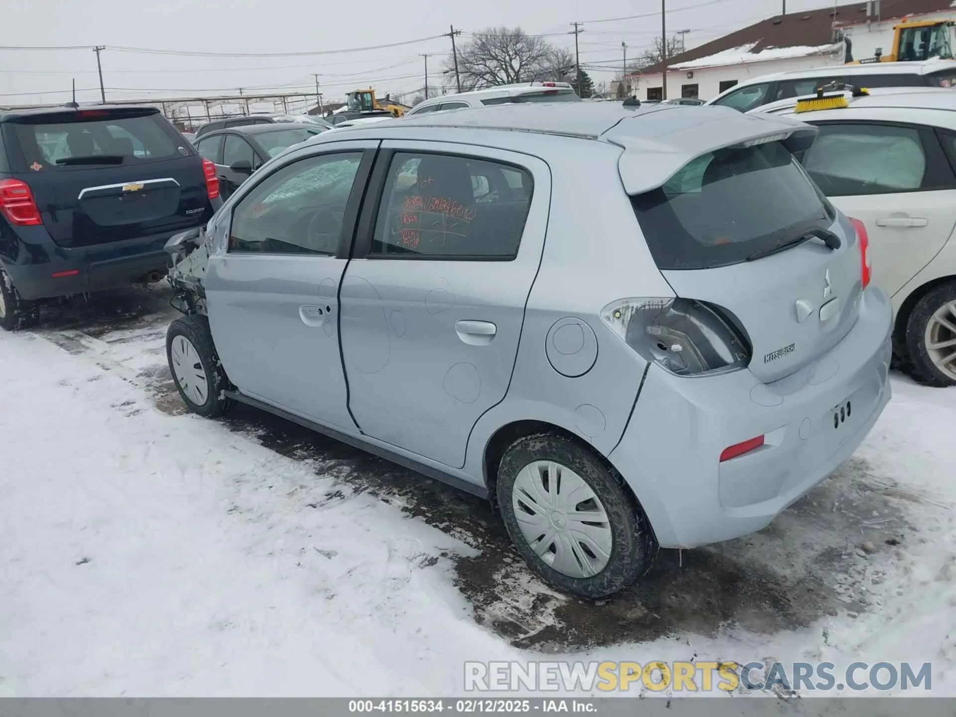 3 Photograph of a damaged car ML32A3HJ1KH007390 MITSUBISHI MIRAGE 2019