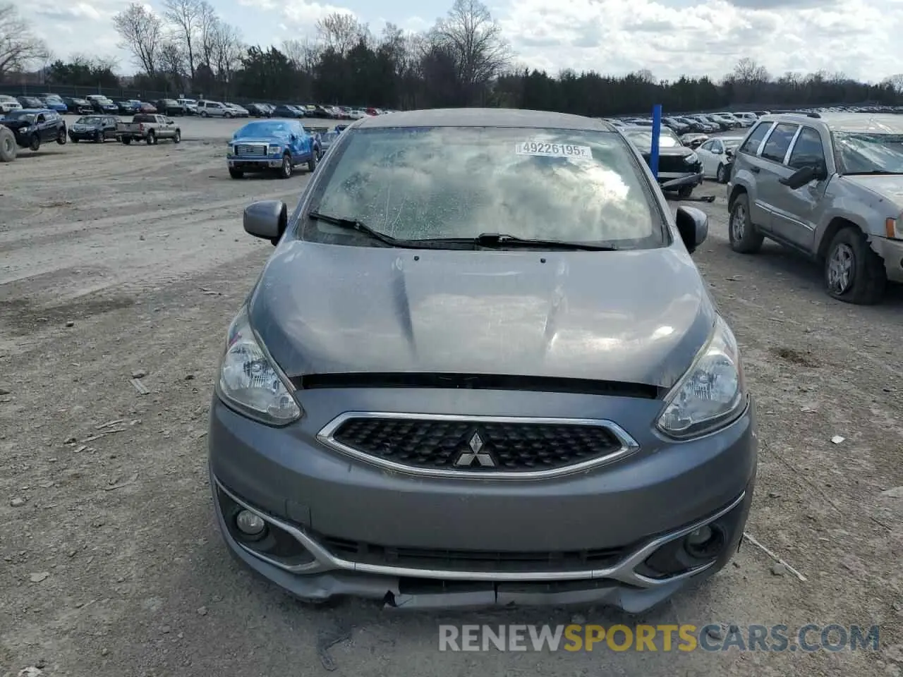 5 Photograph of a damaged car ML32A3HJ1KH008443 MITSUBISHI MIRAGE 2019
