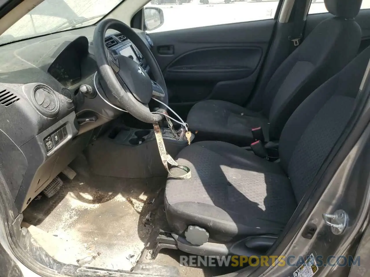 7 Photograph of a damaged car ML32A3HJ1KH008443 MITSUBISHI MIRAGE 2019