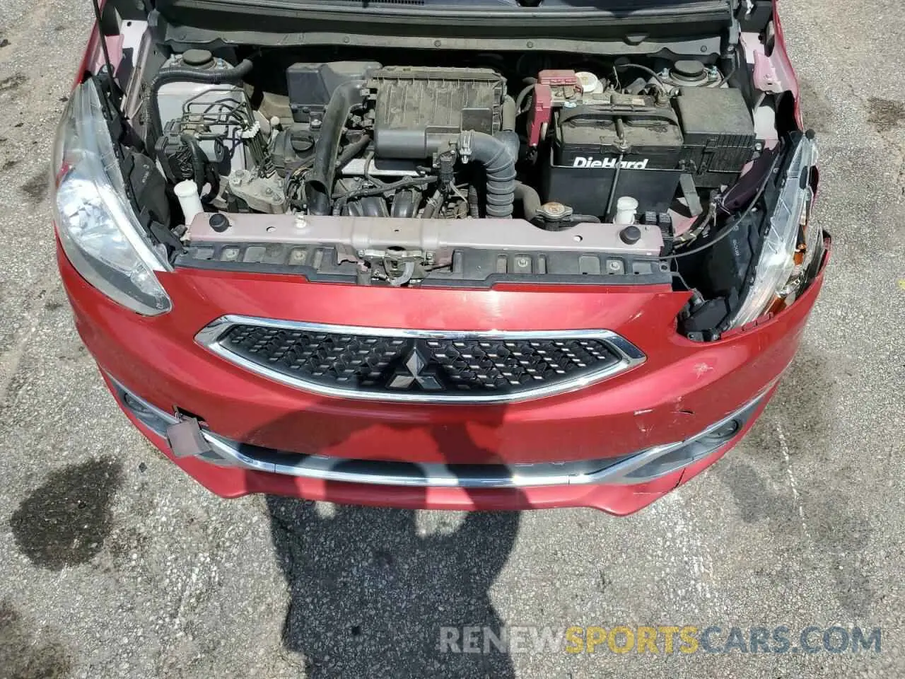 11 Photograph of a damaged car ML32A3HJ1KH013996 MITSUBISHI MIRAGE 2019