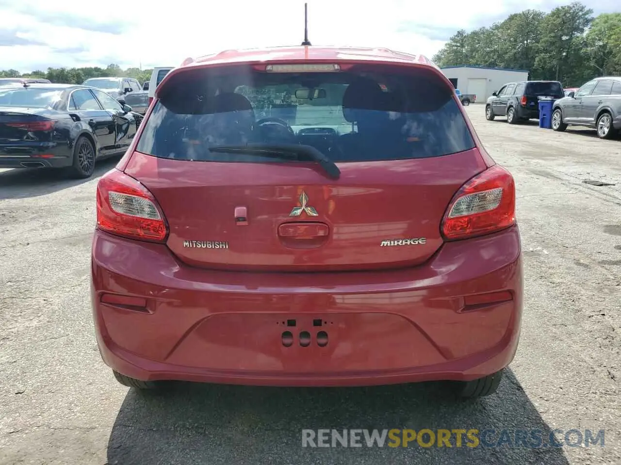 6 Photograph of a damaged car ML32A3HJ1KH013996 MITSUBISHI MIRAGE 2019