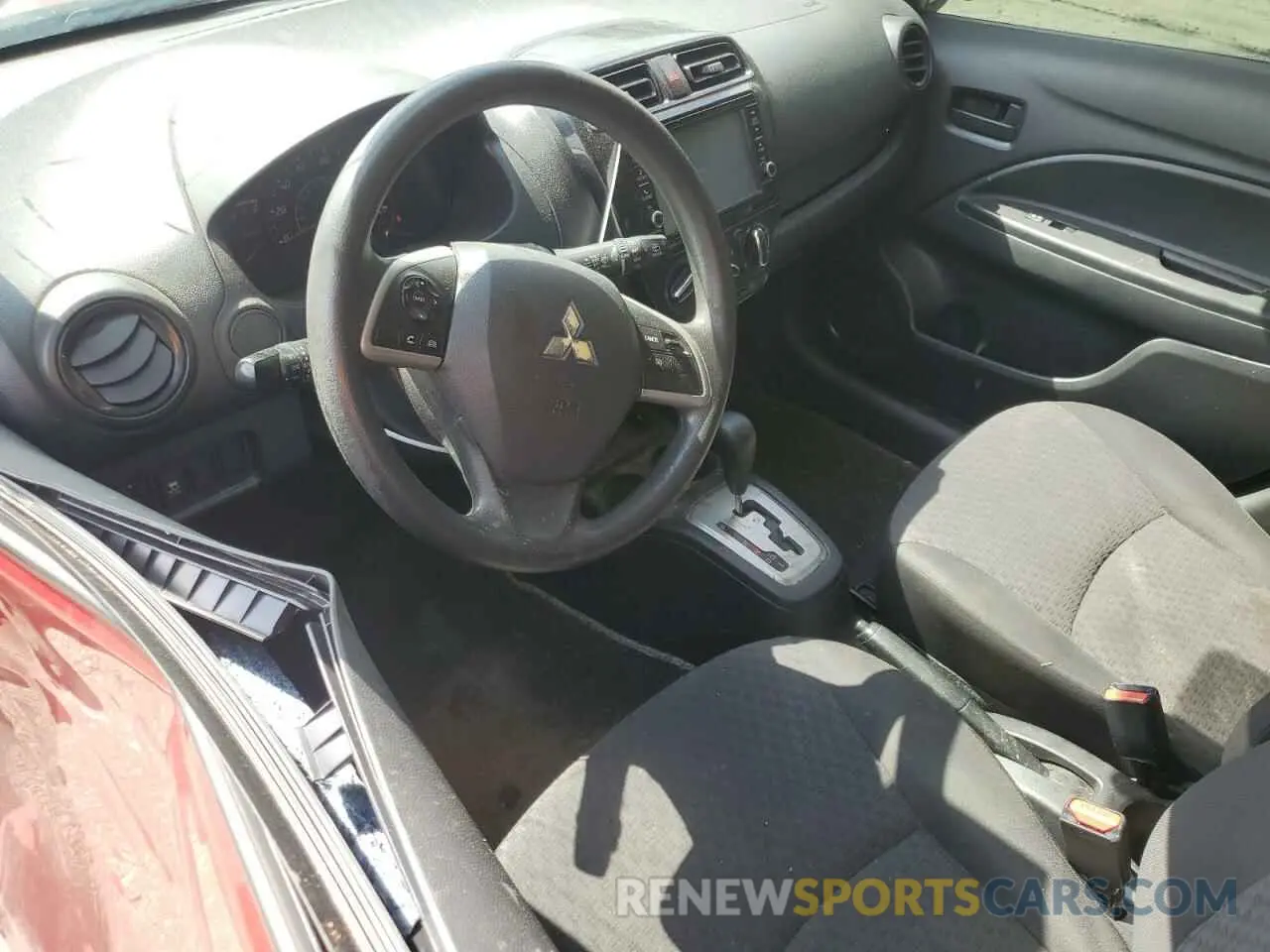 8 Photograph of a damaged car ML32A3HJ1KH013996 MITSUBISHI MIRAGE 2019