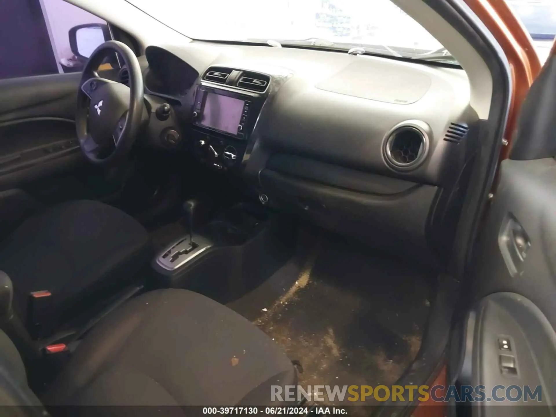 5 Photograph of a damaged car ML32A3HJ1KH015568 MITSUBISHI MIRAGE 2019