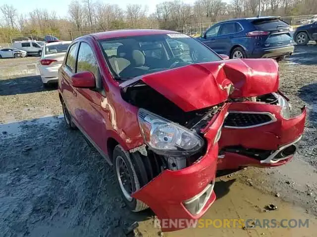 11 Photograph of a damaged car ML32A3HJ2KH000562 MITSUBISHI MIRAGE 2019
