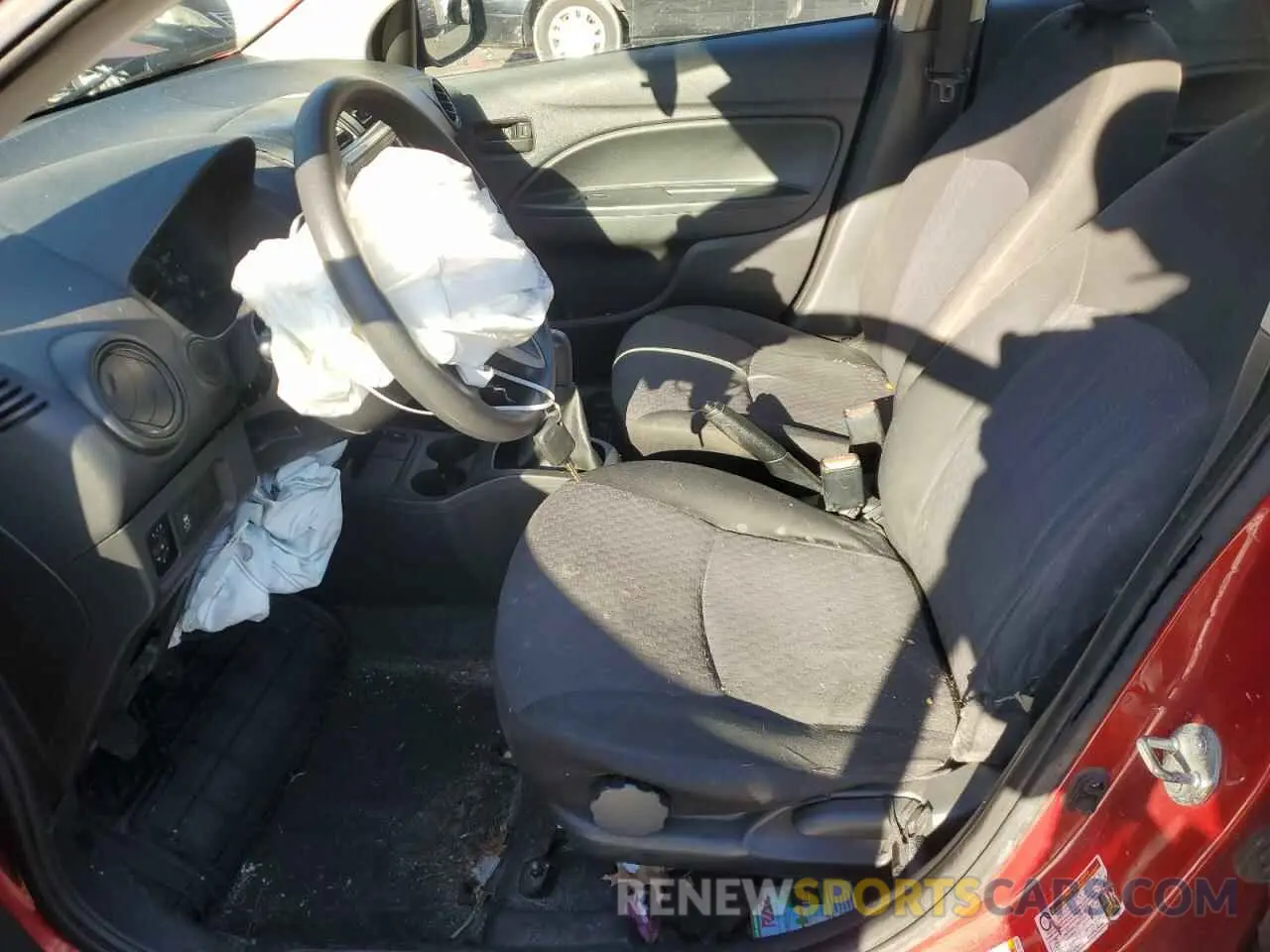 7 Photograph of a damaged car ML32A3HJ2KH000562 MITSUBISHI MIRAGE 2019